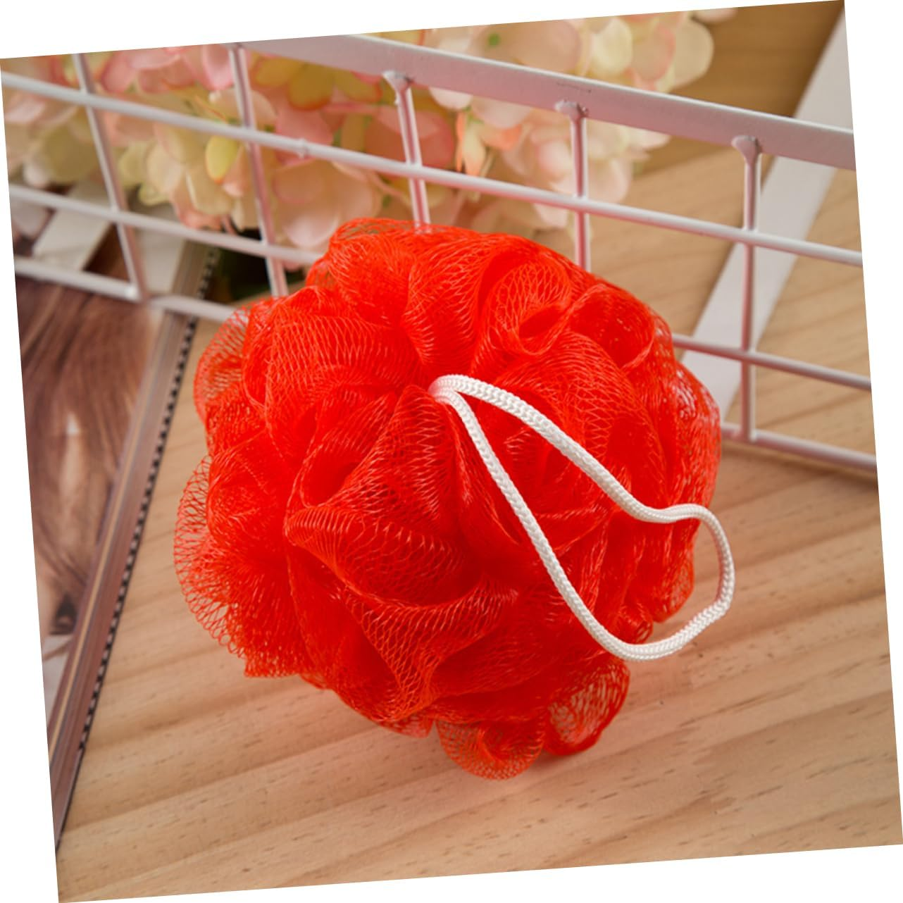 Bath Ball Shower Ball Set 16Pcs Solid Mesh Net Scrubbers for Gentle Exfoliati image number 5