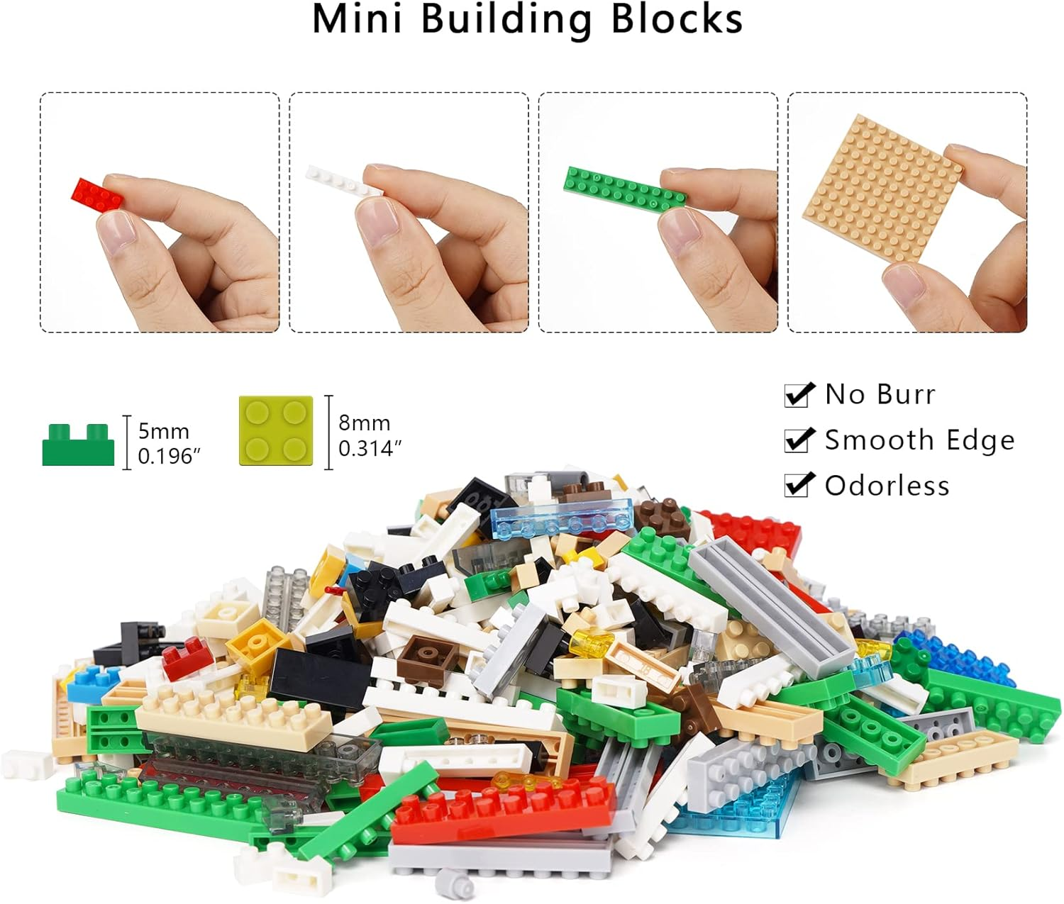 LULUFUN Building Blocks Set, Architecture Building Toys, Chinese Wall Building Blocks, Chinese Ancient Famous Architecture Mini Building Blocks, Toy Gifts for Children and Adults (3000+Pieces) image number 1