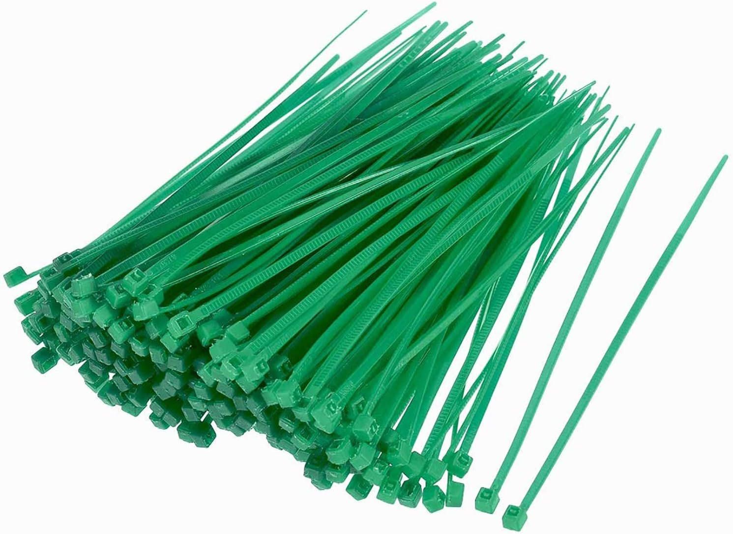 URBEST 1000 Pcs Self Locking Wire Cable Zip, Tie Fasten Wrap 6 Inch Nylon Zip Tie (Brown) image number 2