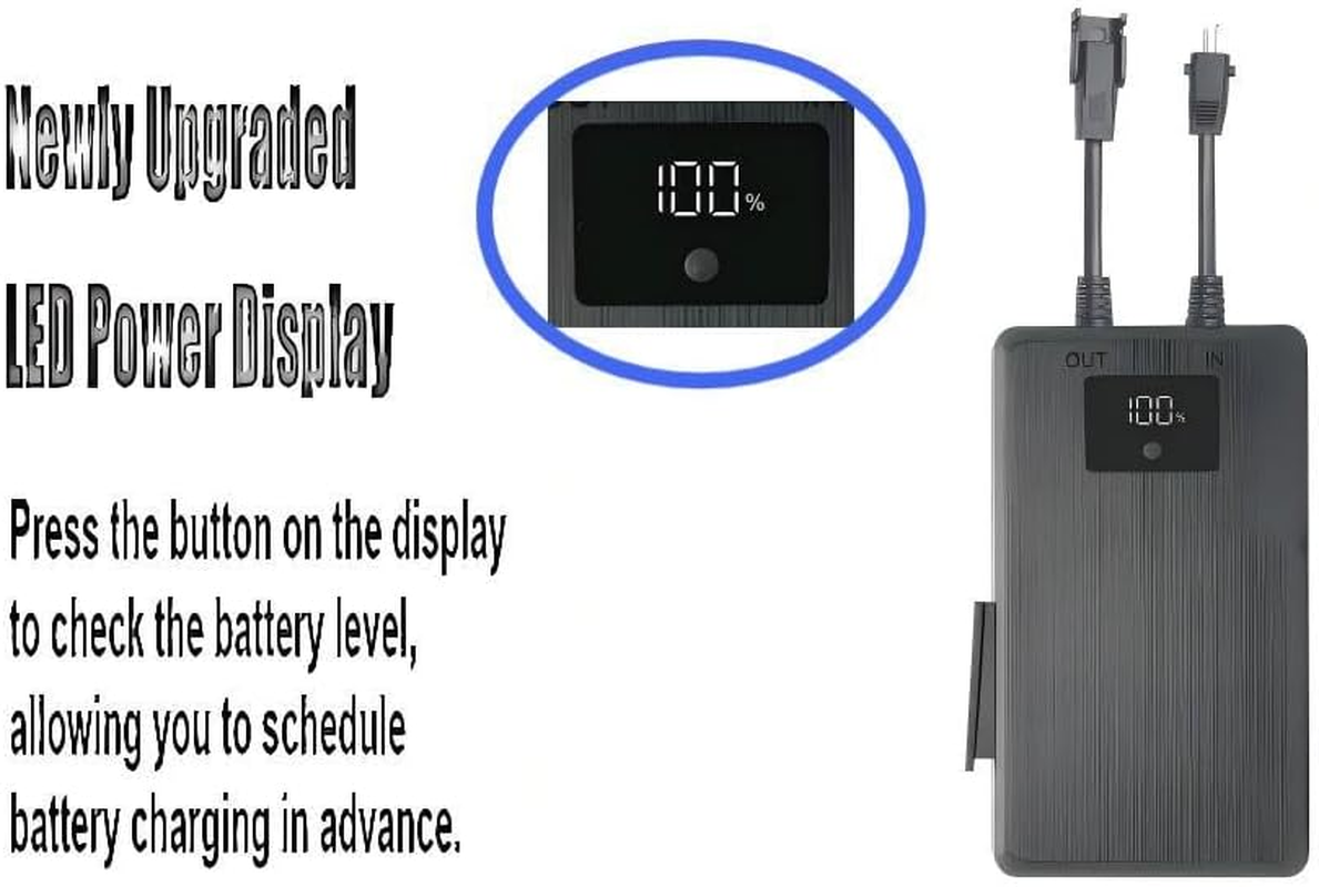 STAIGO Battery Pack for Power Recliner,Reclining Sofa,Liftchair (With LCD Display),Fitsokin,Limoss,Lazboy,Ashley,Nick Scali,Berkline Med-[25.2V 2500Mah]