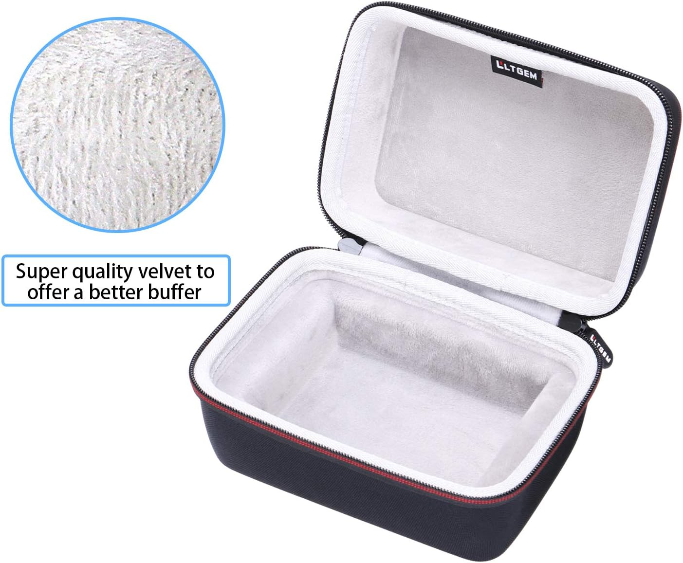 LTGEM EVA Hard Case for Omron Evolv Bluetooth Wireless Upper Arm Blood Pressure Monitor - Travel Protective Carrying Storage Bag image number 1