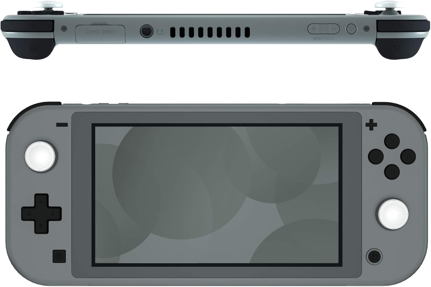 Extremerate Black Replacement ABXY Home Capture plus minus Keys Dpad L R ZL ZR Trigger for Nintendo Switch Lite, Full Set Buttons Repair Kits with Tools for Nintendo Switch Lite