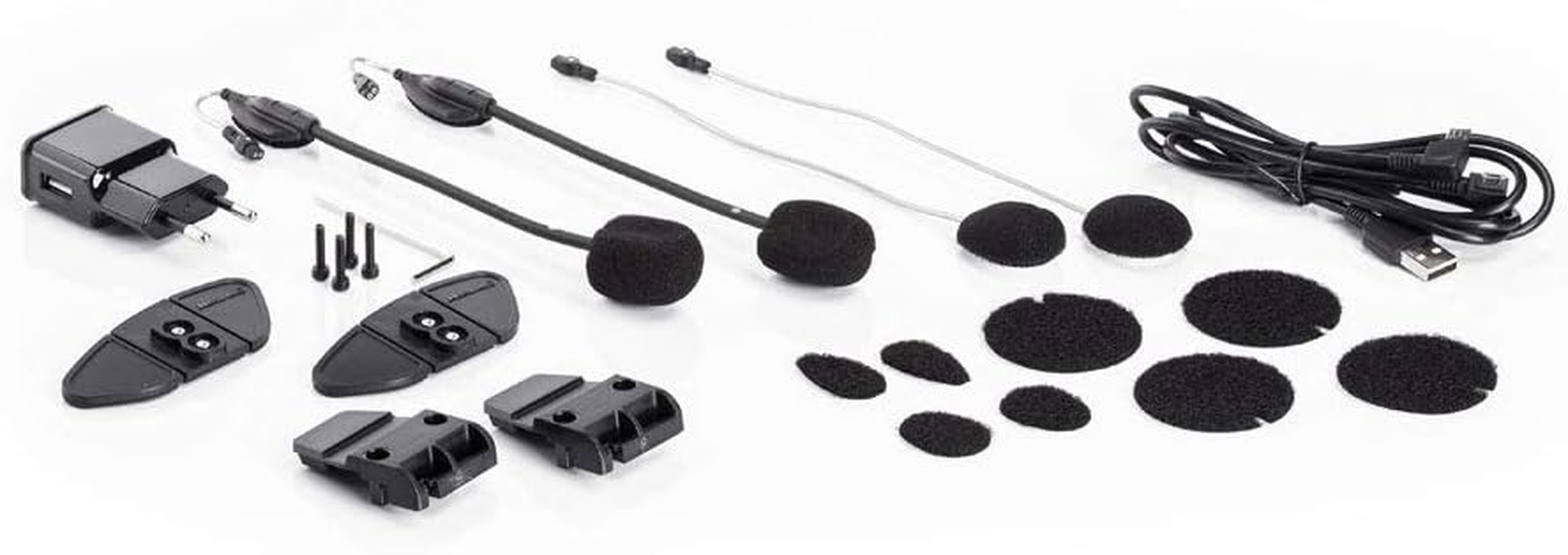 Midland BTX2 Pro S LR Double C1414.03, Bluetooth Communication System for Motorcyclists, IPX6 Waterproof Headset, Noise Cancellation, up to 8 People, 23H Battery, 1.6 Km image number 4