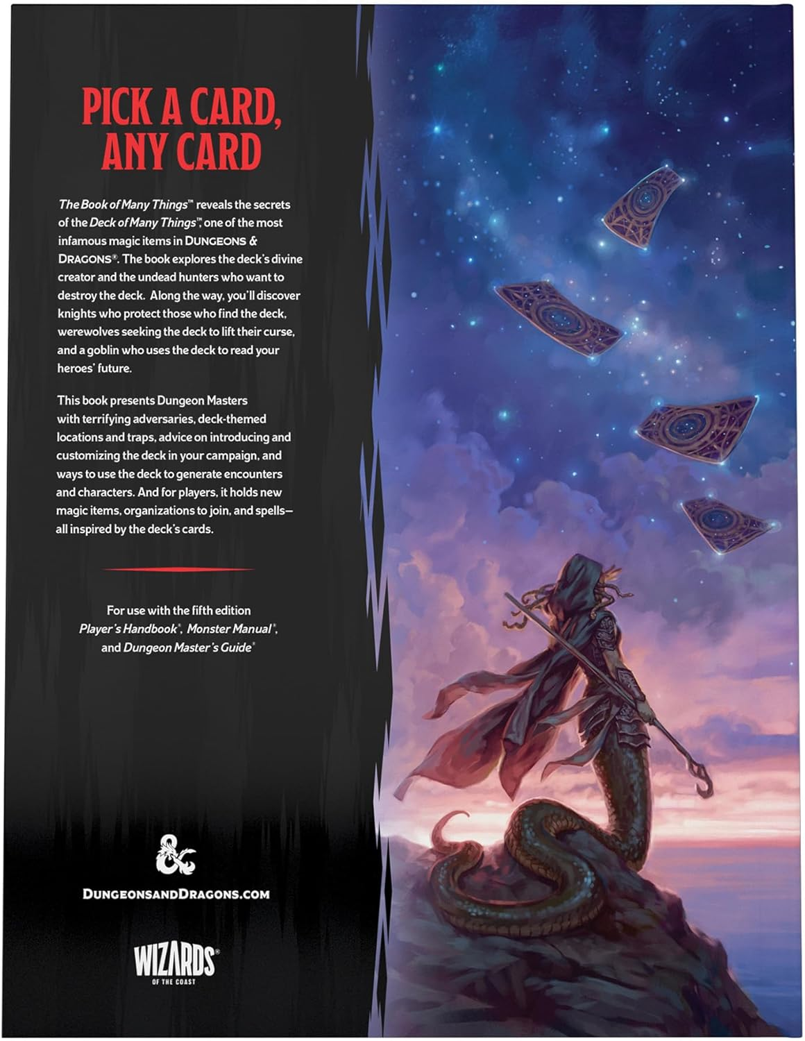 Dungeons & Dragons D&D Deck of Many Things Hardcover