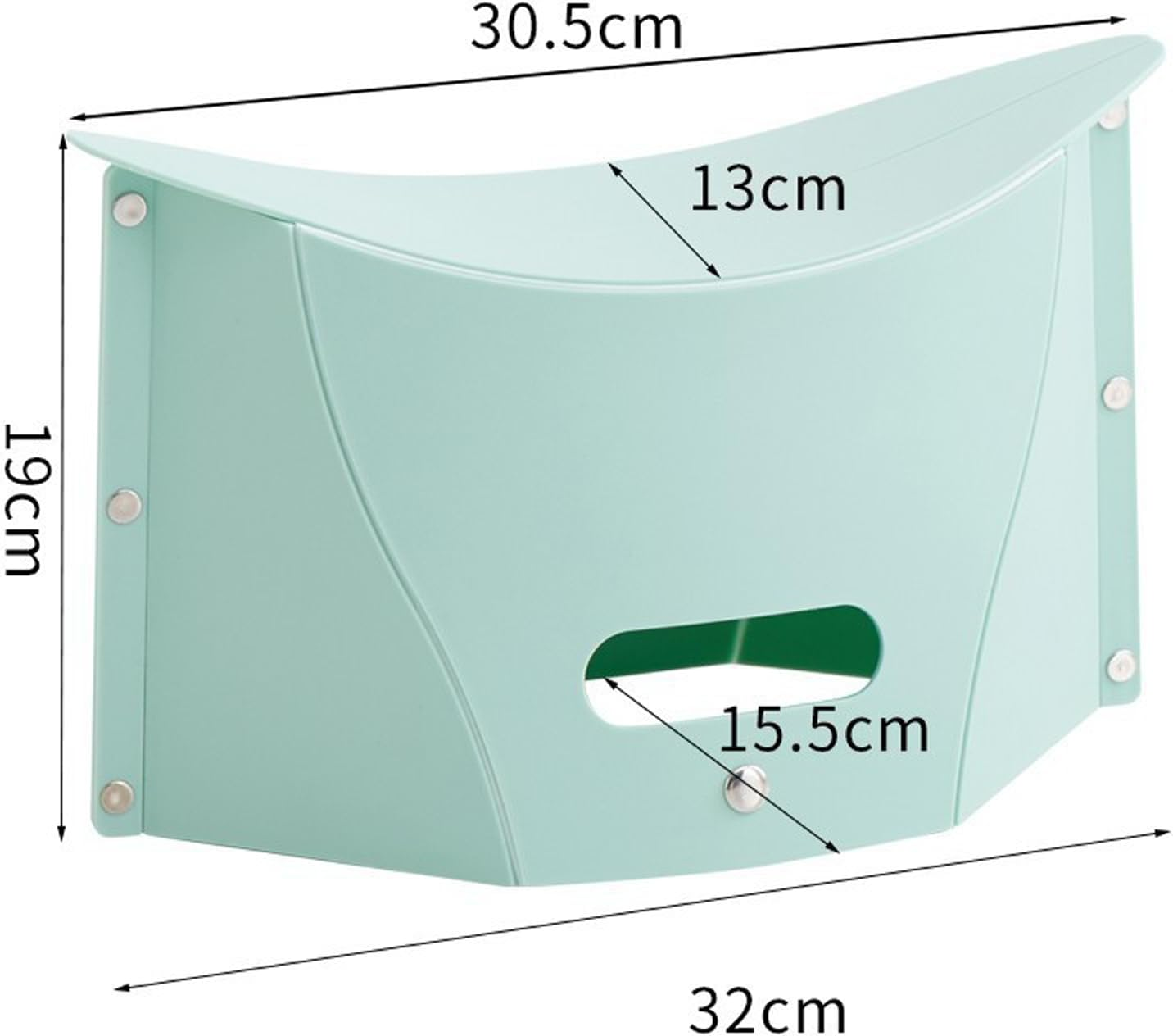 2Pcs Card Folding Stool，Portable Outdoor Travel Stool and Hand Carry Basket, Portable Folding Compact Stool Seat for Camping, Fishing, Gardening, Outdoor, Travel and Beach,With Tote Bag,Barbecue image number 2