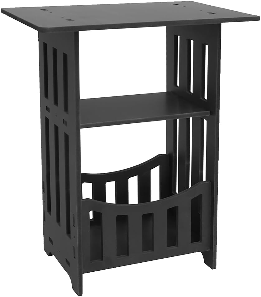 Modern and Simple Three-Tier Shelf, Bathroom Storage Rack, Small End Table, Multifunctional Home Organizer, for Room, Toilet, Dressing Table image number 5