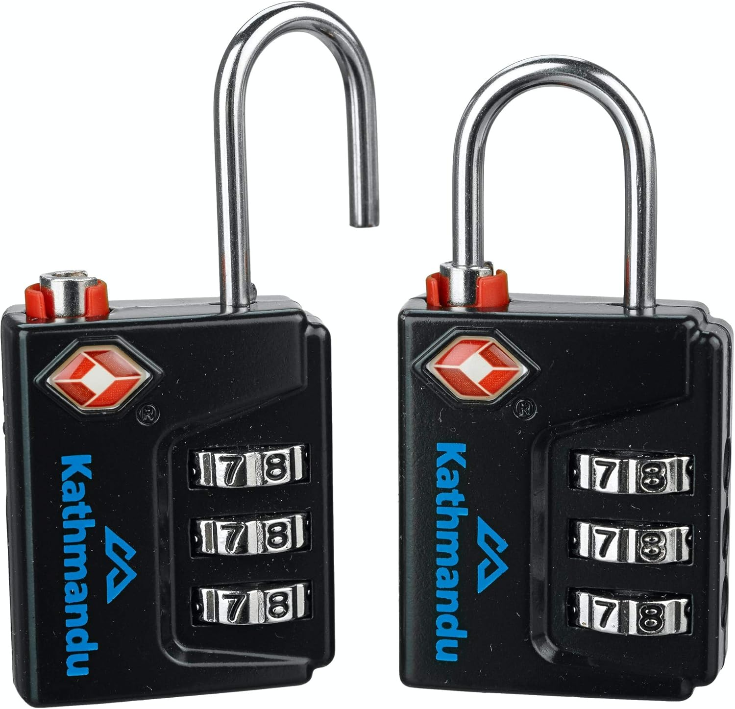 Kathmandu TSA 2 Pack Dial Combination Travel Luggage Backpack Security Lock image number 1