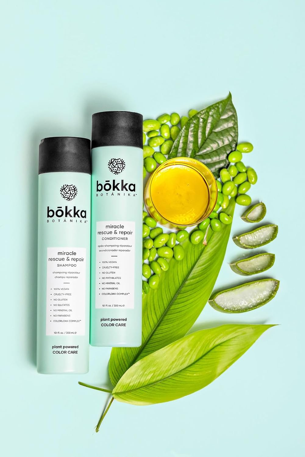 Bokka Botanika Miracle Rescue and Repair Shampoo 300 Ml image number 2