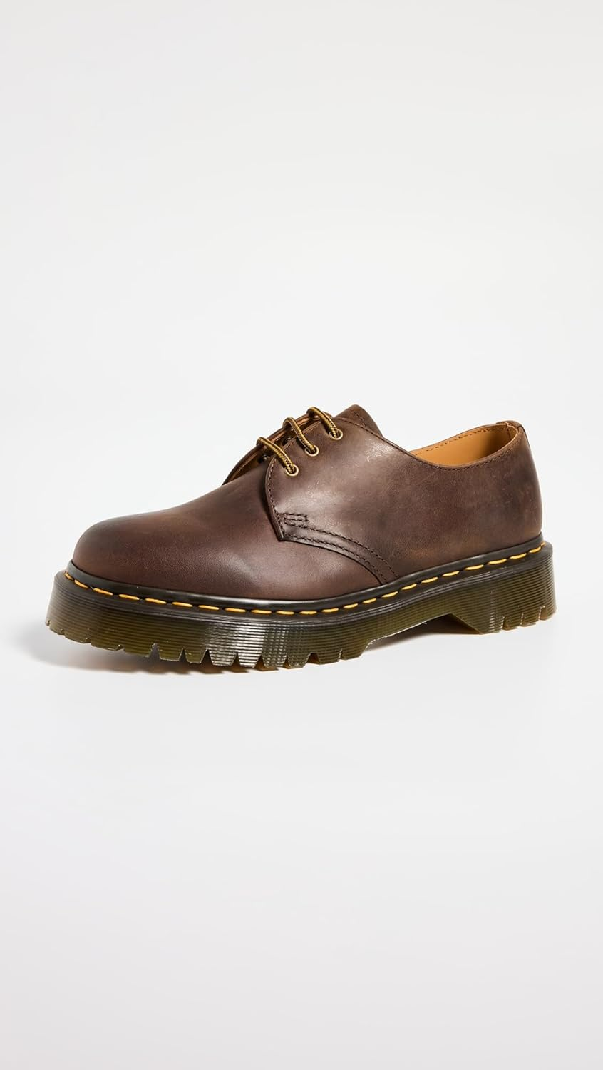 Dr. Martens 1461 Bex Dark Brown Crazy Horse UK 3 (US Men'S 4, Women'S 5) Medium image number 1