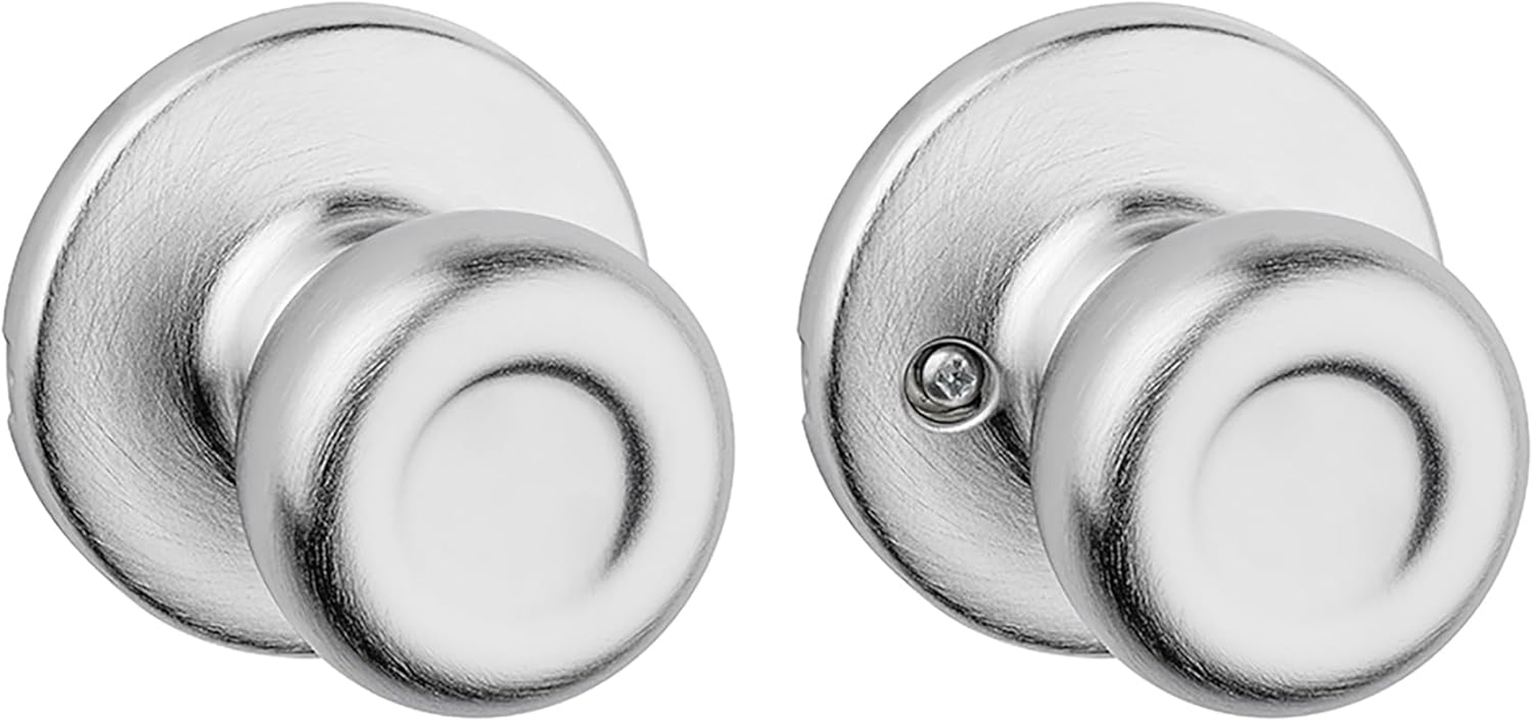 Kwikset 92001-568 Tylo Passage Hall/Closet Knob in Satin Chrome
