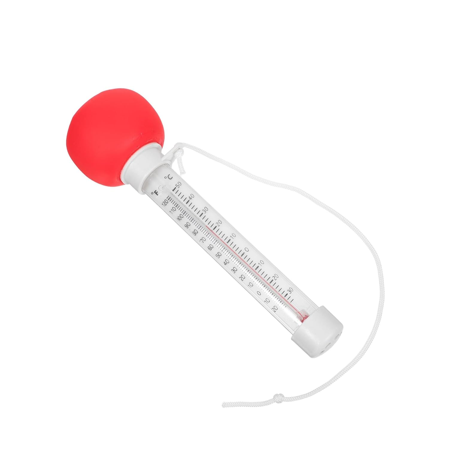 Floating Pool Thermometer Tomato Cartoon Design Easy Read Water Temperature Gauge for Swimming Pools Spas Baths and Ponds Accurate S Thermometer image number 6