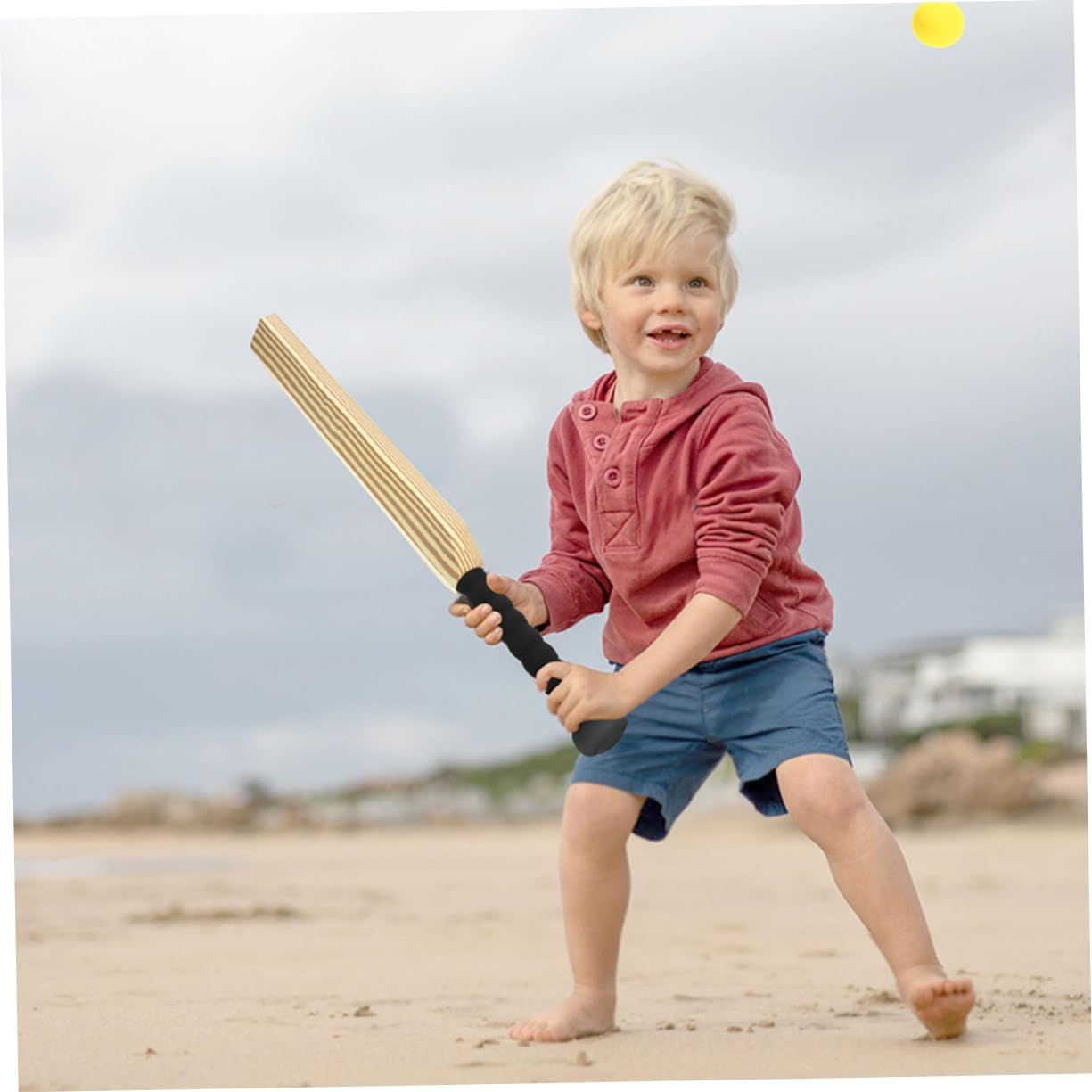 FOYTOKI 1 Set Bat Cricket Set Baseball Bat Foam Cricket Bat Cricket Bat Starter Interactive Baseball Kit Foam Baseball Stick Sports Baseball Kit Sports Bat Portable Bat for Baseball Eva