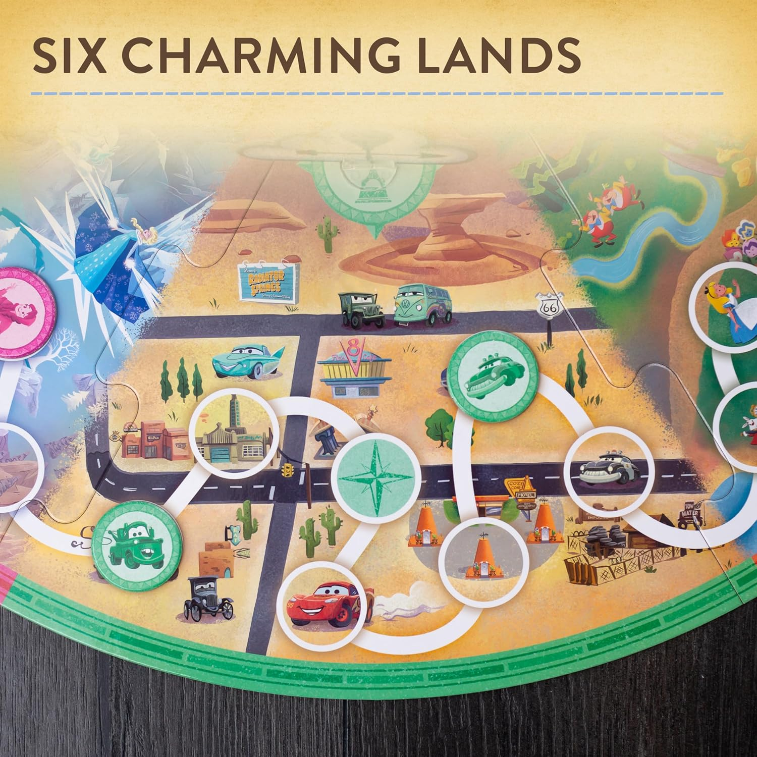 Ravensburger Disney around the World Board Game image number 3