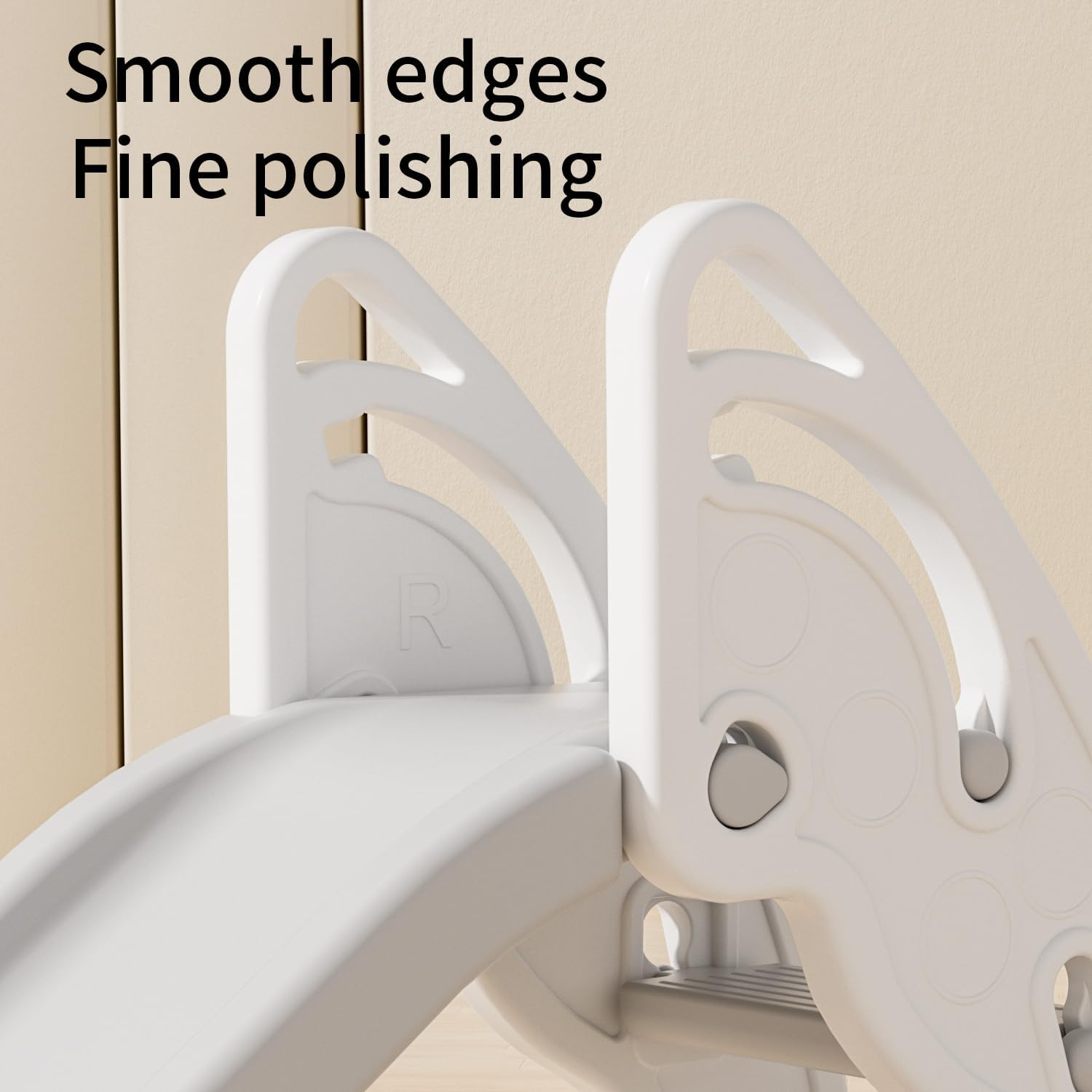 Toddler Slide Large Play Climber Slide Playset with Extra Long Slipping Slope Indoor Slide Kids Slide Toddler Playground Toddler Slide Outdoor Toys for Toddlers (White)&hellip;