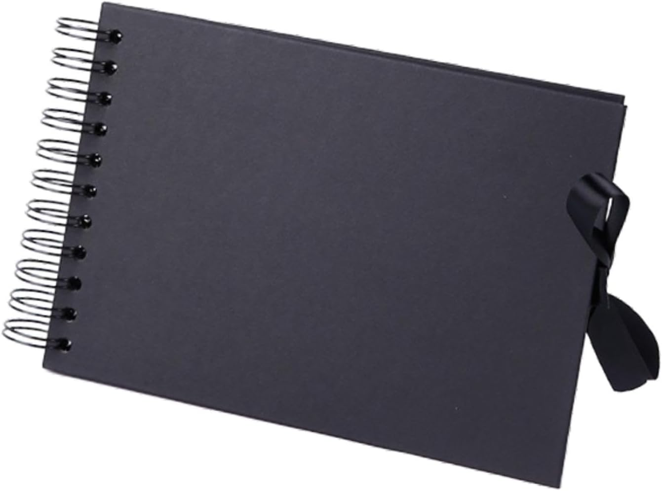 Scrapbook Photo Album,Memory Book Writing Gift DIY Photo Album Book for Travel Record Craft Projects Graduation Birthday, Black