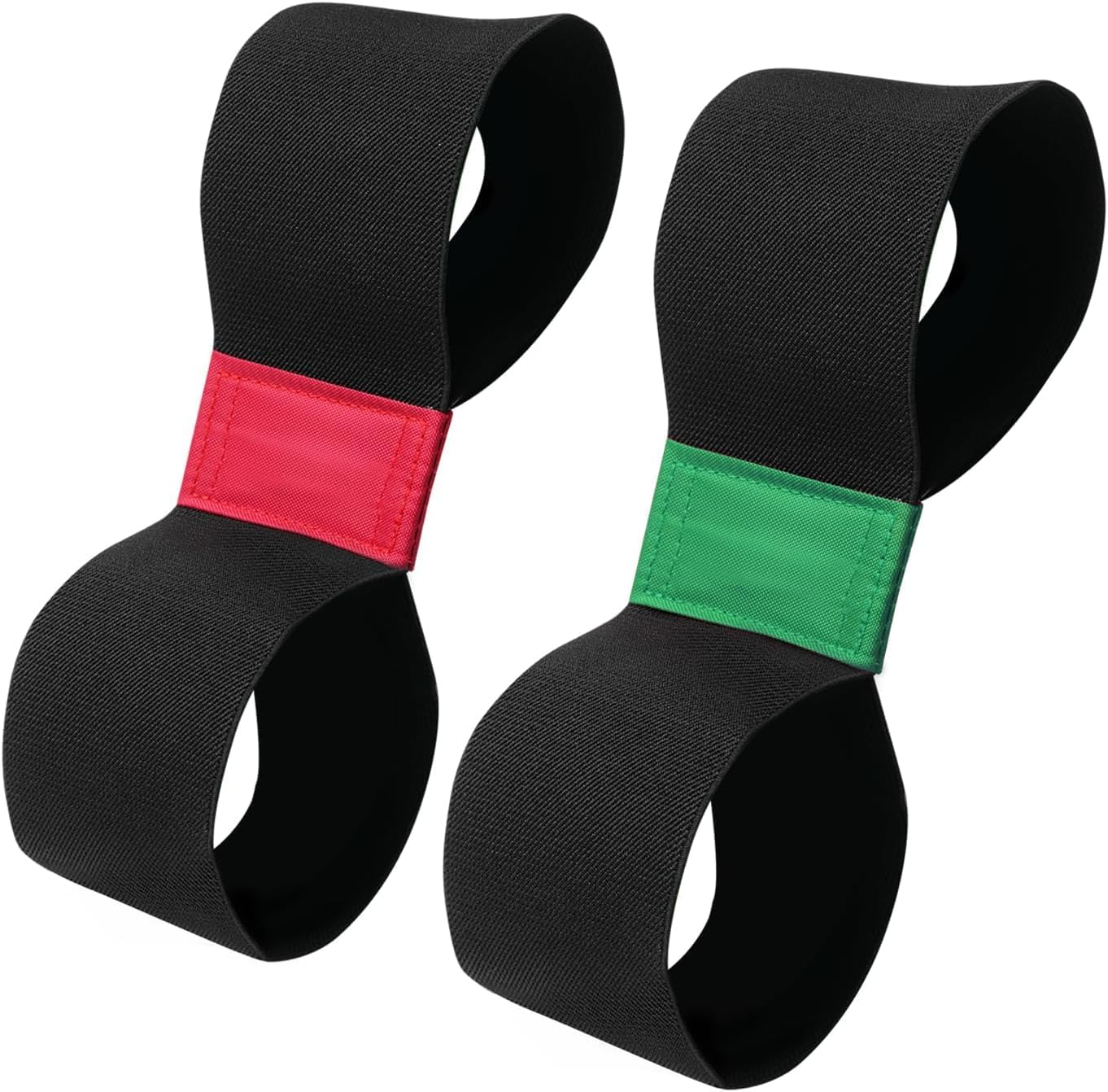 Golf Swing Trainer Aid 2Pcs &ndash; Portable Golf Training Aid for Beginners, Swing Correcting Arm Band to Improve Golf Swing Mechanics, Durable & Lightweight Design for Indoor & Outdoor Use - Green&Red image number 1