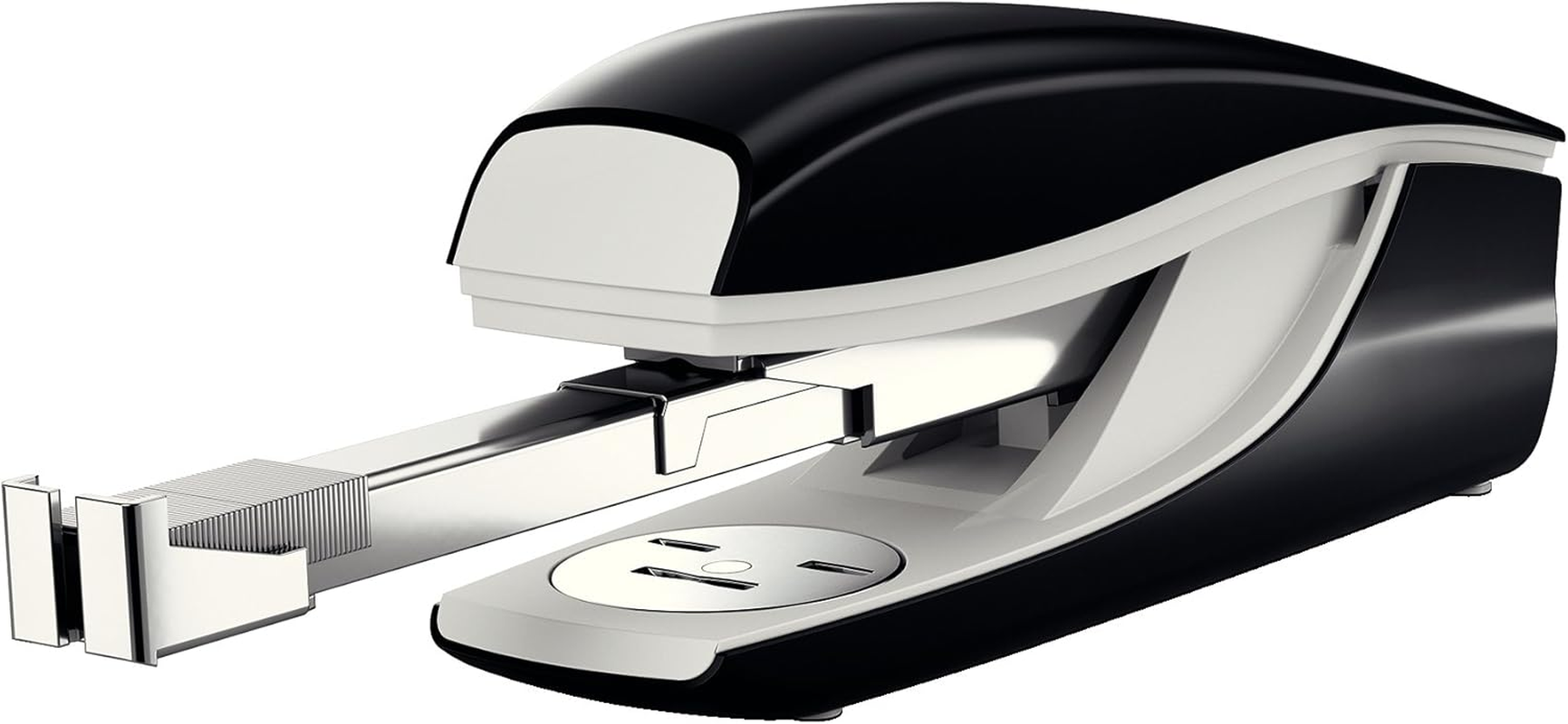 Leitz Nexxt 5523 Strong Metal Flat Clinch Stapler 40 Sheet Capacity for 24/8 and 26/8 Staples - Black image number 5