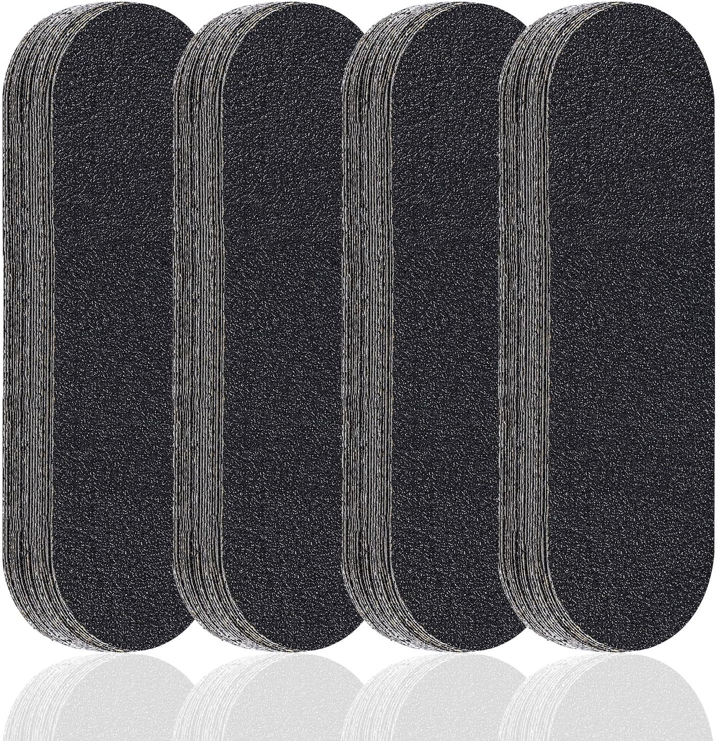 BNG Foot File Set, 40 Pieces Replacement Sandpaper Refill Pads, Pedicure Tool for Stainless Steel Foot Rasp, Hard, Cracked Heel, Dead Skin, Cuticle, Callus Remover, #80 image number 3