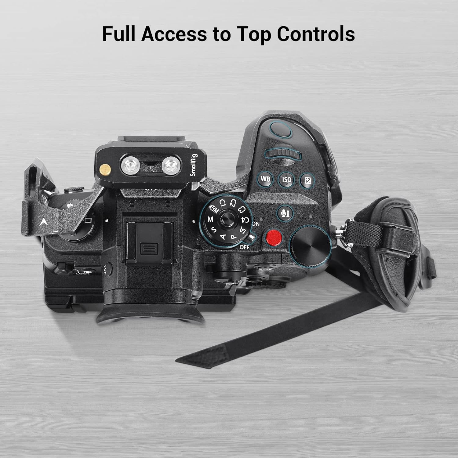Smallrig Camera Cage Wrist Strap and Hand Strap with Quick Adjustable and Detachable Design Secure Grip for Cage Handle and L Bracket image number 1