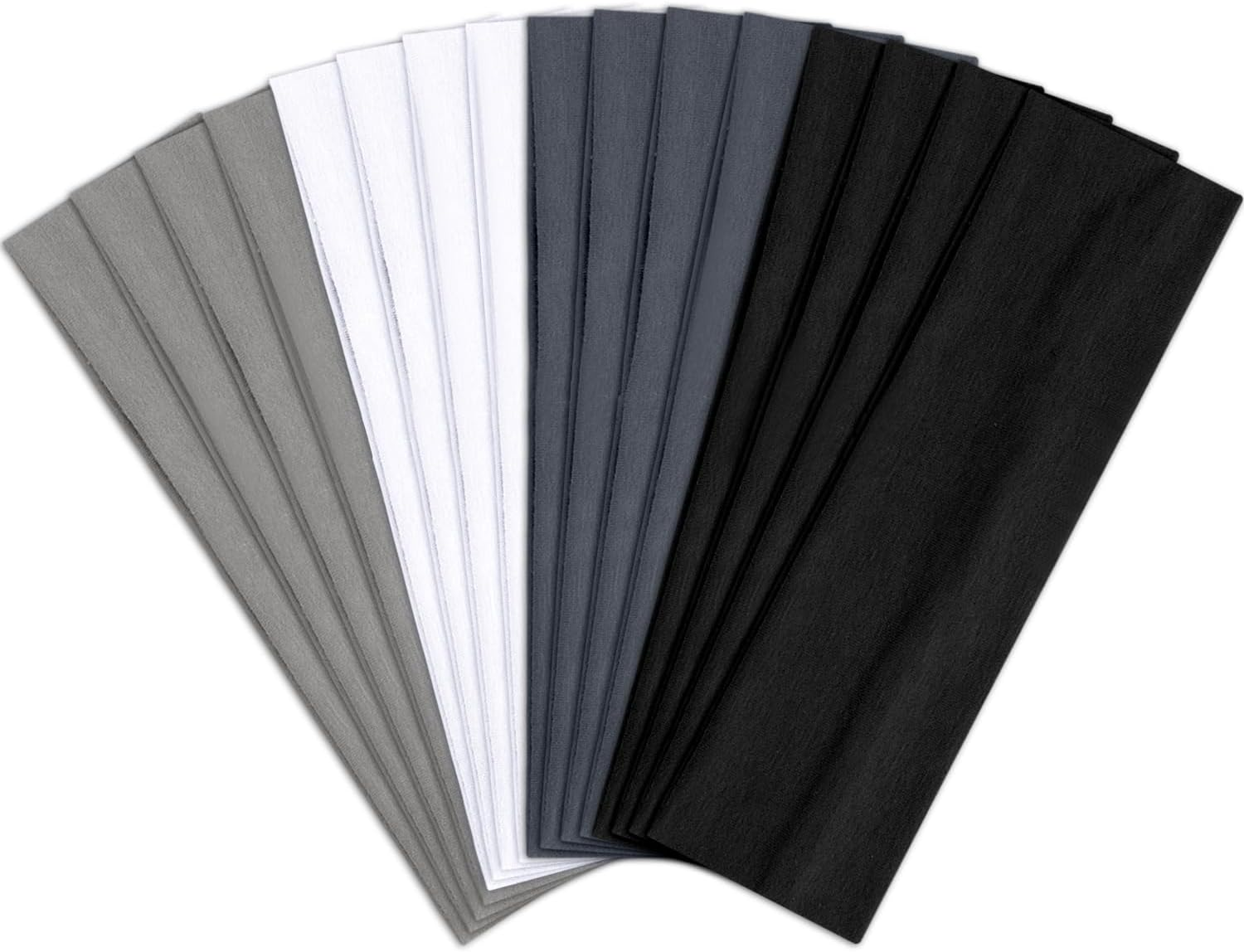 Headband,Lightweight Sports Headband Non-Slip Silicone Elastic Headbands,H HOME-MART Athletic Skinny Headbands for Women Men- Silicone Grip Hairband Mini Sweat Band,Great for Working Out