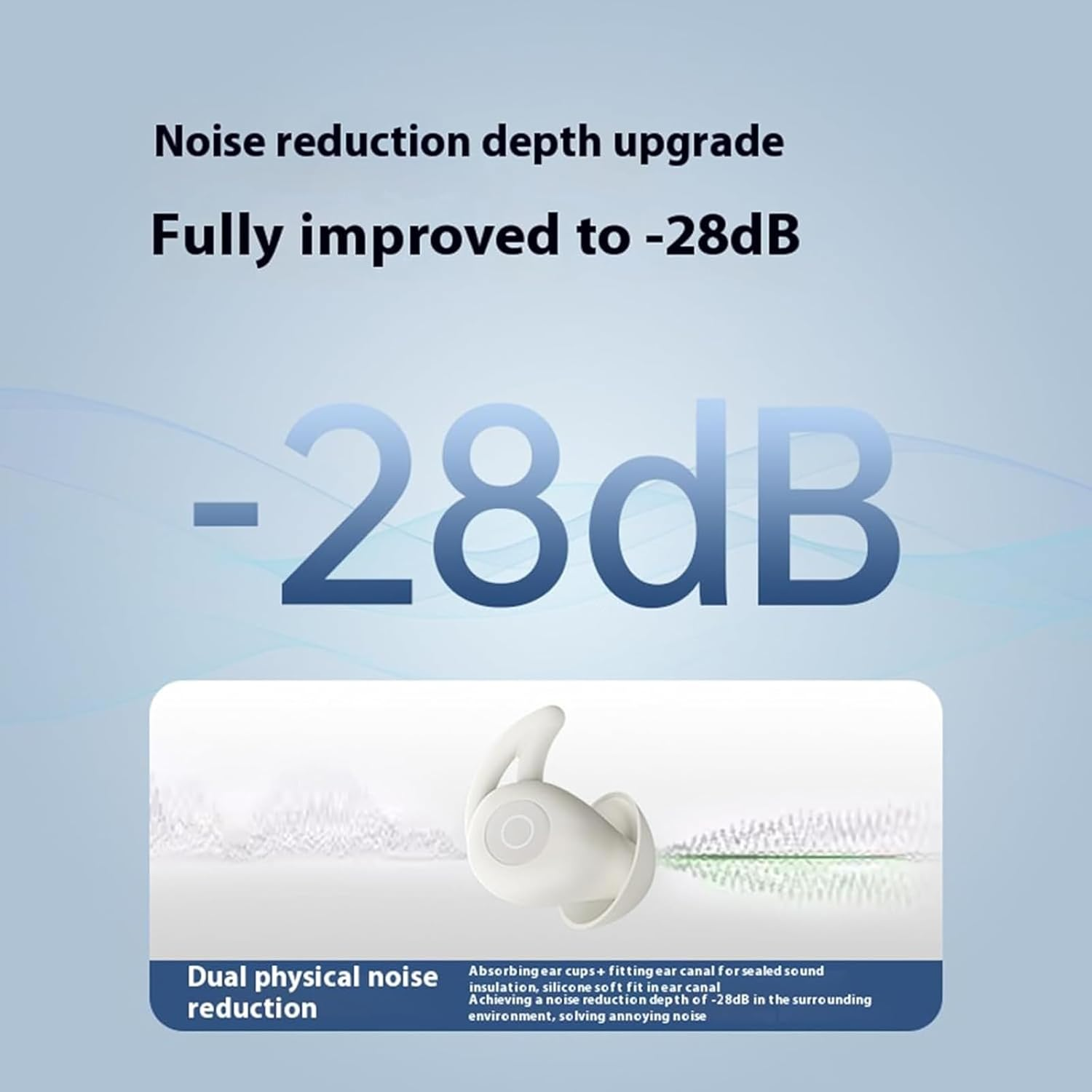 Noorasleep Snoozepods Pro, Snoozepods Pro - Bluetooth Sleepbuds, Noorasleep Earbuds Pros with Smart Case, Soft and Snug Fit, Noise Reduction for Side Sleepers,All-Night Battery Life (Black) image number 4