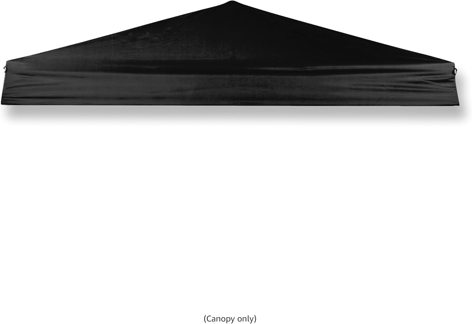 Trademark Innovations 8' X 8' Square Replacement Canopy Gazebo Top in Black (ONLY Fits Trademark Innovations 10' Slant Leg Canopy Frame) - Black image number 3