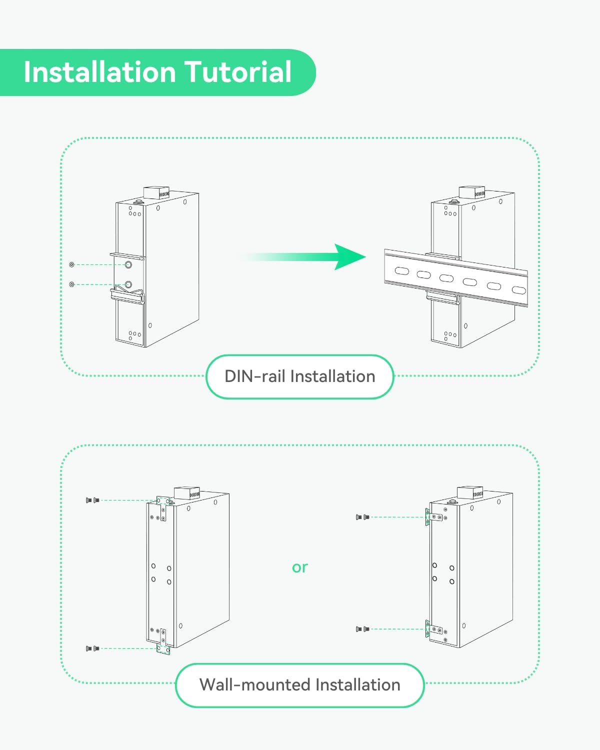 LINOVISION Industrial 12 Ports L2+ Cloud Managed Poe Switch with DC8~57V Redundant Power Input, Full Gigabit Solar Poe Switch, 12V Poe Switch with Relay Alarm, Ieee802.3Af/At, Total Poe Budget 240W image number 1