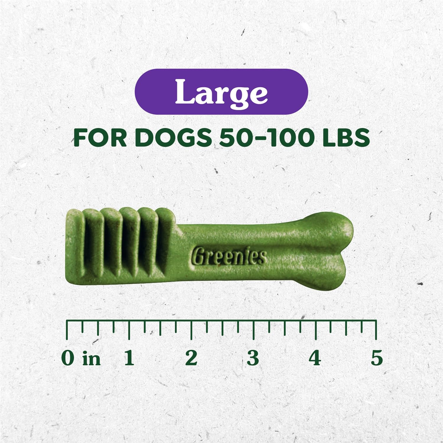 GREENIES Canine Dental Dog Treats Blueberry Large 8 Chews 340G image number 3