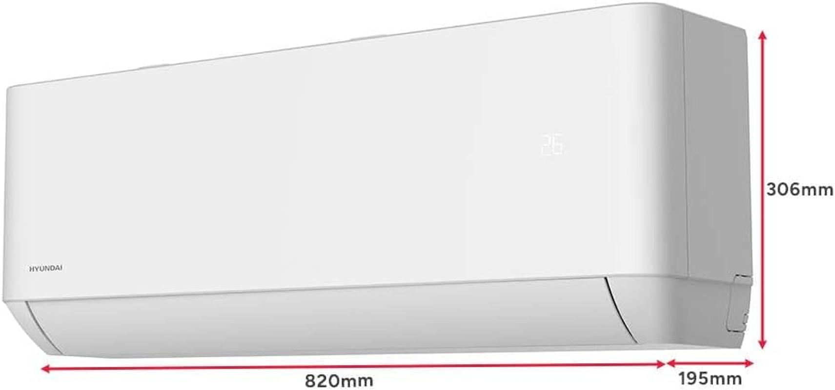 Hyundai 3.5Kw Inverter Smart Split System Air Conditioner (Reverse Cycle) - HYSSSAC35TA image number 1