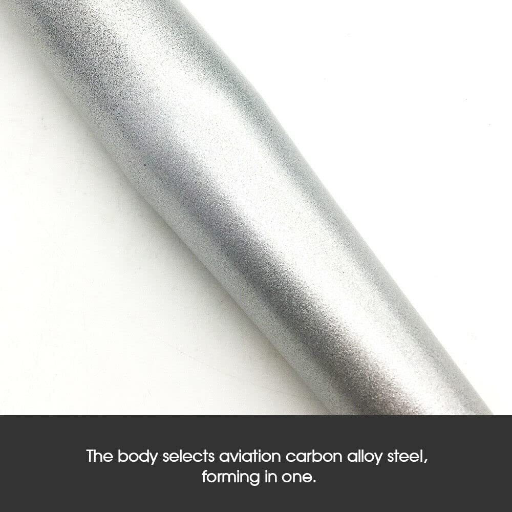 25Inch 63Cm Steel Alloy Silver Baseball Bat Racket Softball Outdoor Sports image number 5
