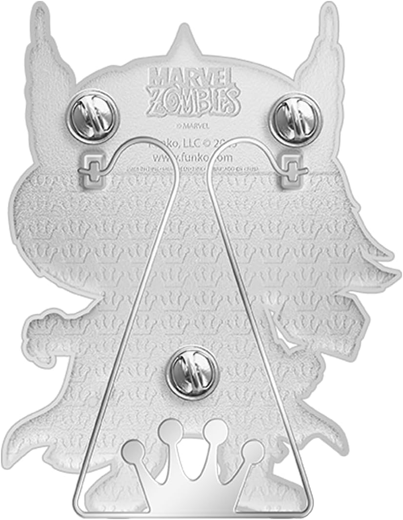 Loungefly Large Enamel Enamel Pin Marvel: Zombie Thor - Thor - Marvel Zombies Emaille-Nadeln - Niedliche Brosche Zum Sammeln - F&uuml;r Rucks&auml;cke & Taschen - Geschenkidee - Offizielle Handelswaren image number 1