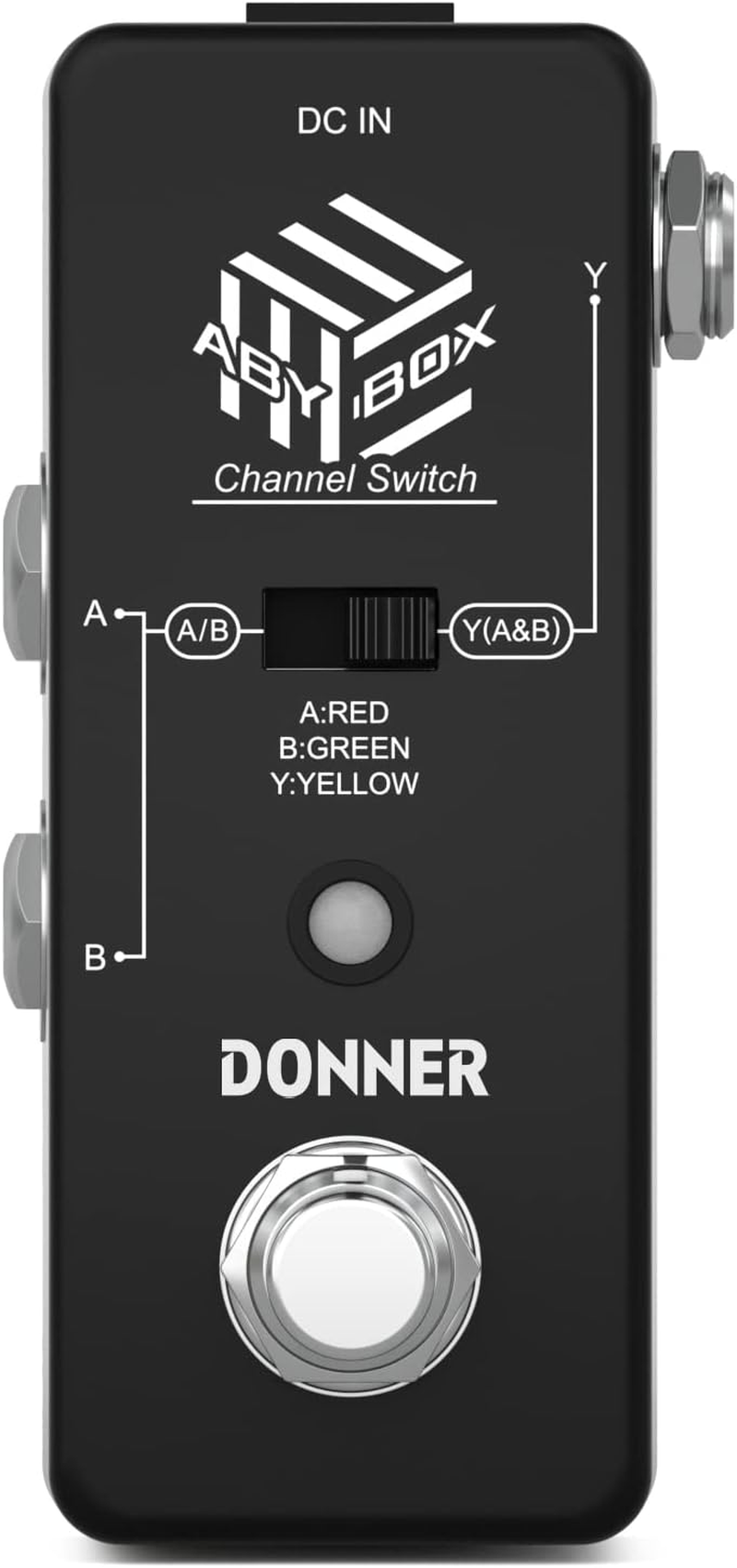 Donner ABY BOX Line Selector Mini Guitar Effect Pedal True Bypass