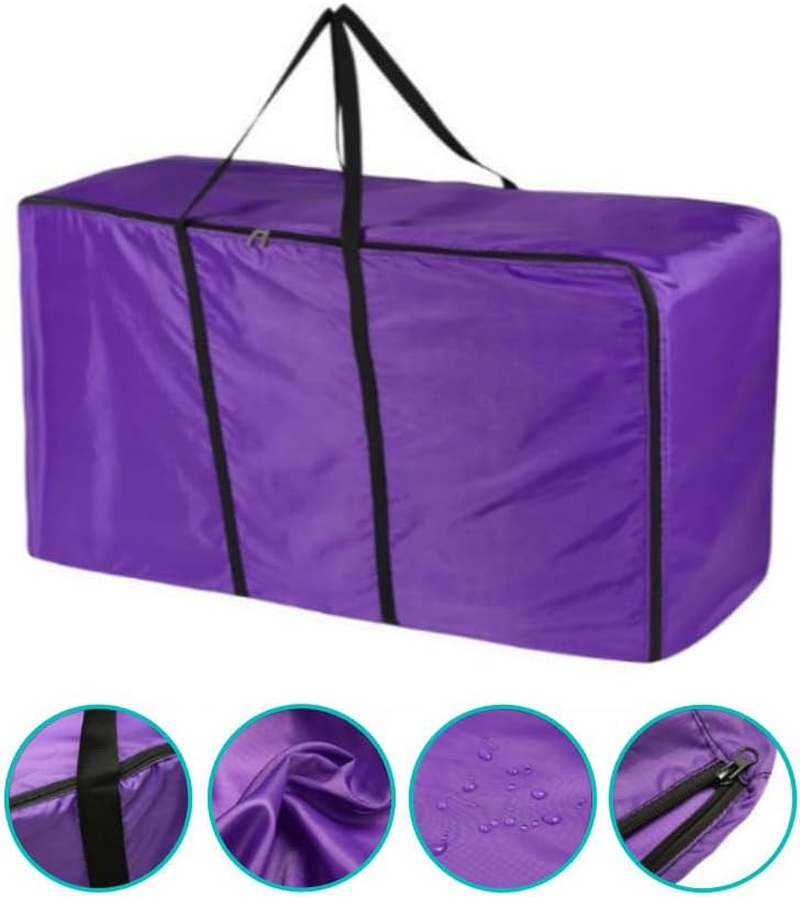 GYWHOOFT Hay Bale Bag,Hay Bale Storage Bag, Extra Large Tote Hay Bale Carry Bag, Foldable Portable Horse and Livestock Hay Bale Bags with Zipper Waterproof(115X36X59Cm) image number 1