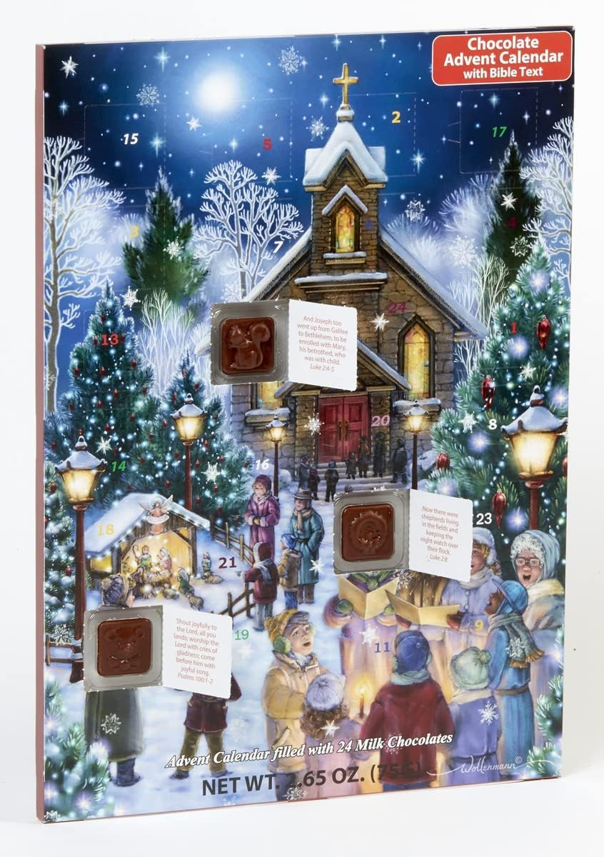 Christmas Eve Chocolate Advent Calendar (Countdown to Christmas Calendar) image number 3