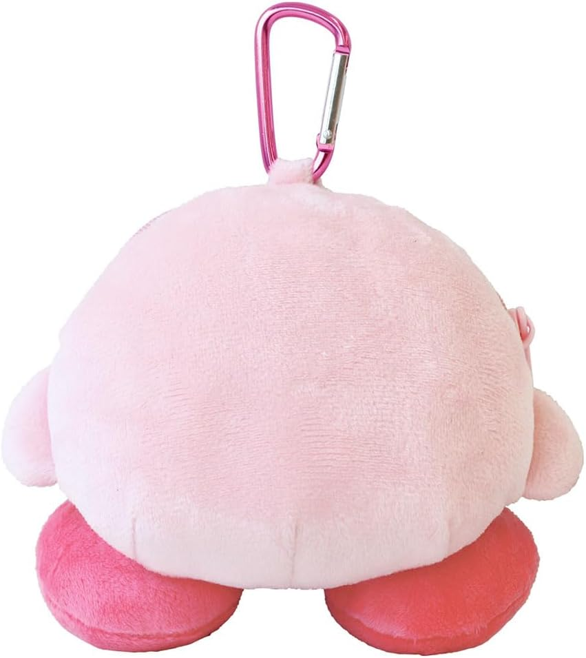 Tee'S Factory Kirby Plush Zipper Mascot with Carabiner, Approx. H 6.5 X W 5.5 X D 3.0 Inches (165 X 140 X 75 Mm) (Excluding Carabiner) HK-5546736KB image number 3