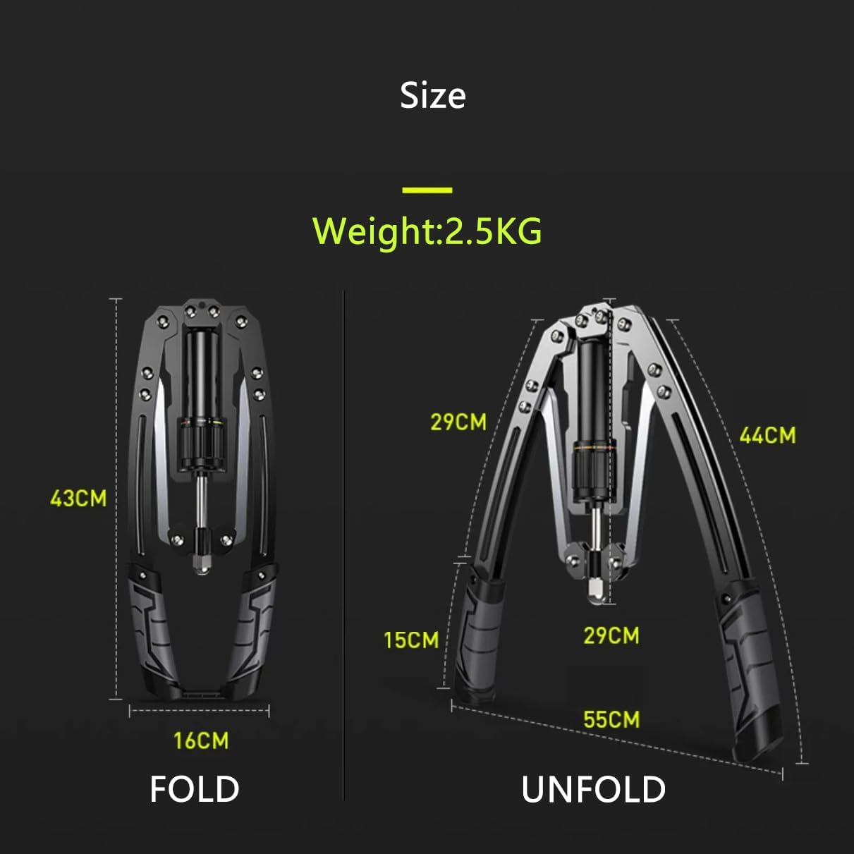 Arm Power Twister, Arm Trainer 10 - 200 Kg, Forearm Training Chest Training Device for Shoulder, Chest and Upper Body Arm Strength Training image number 3