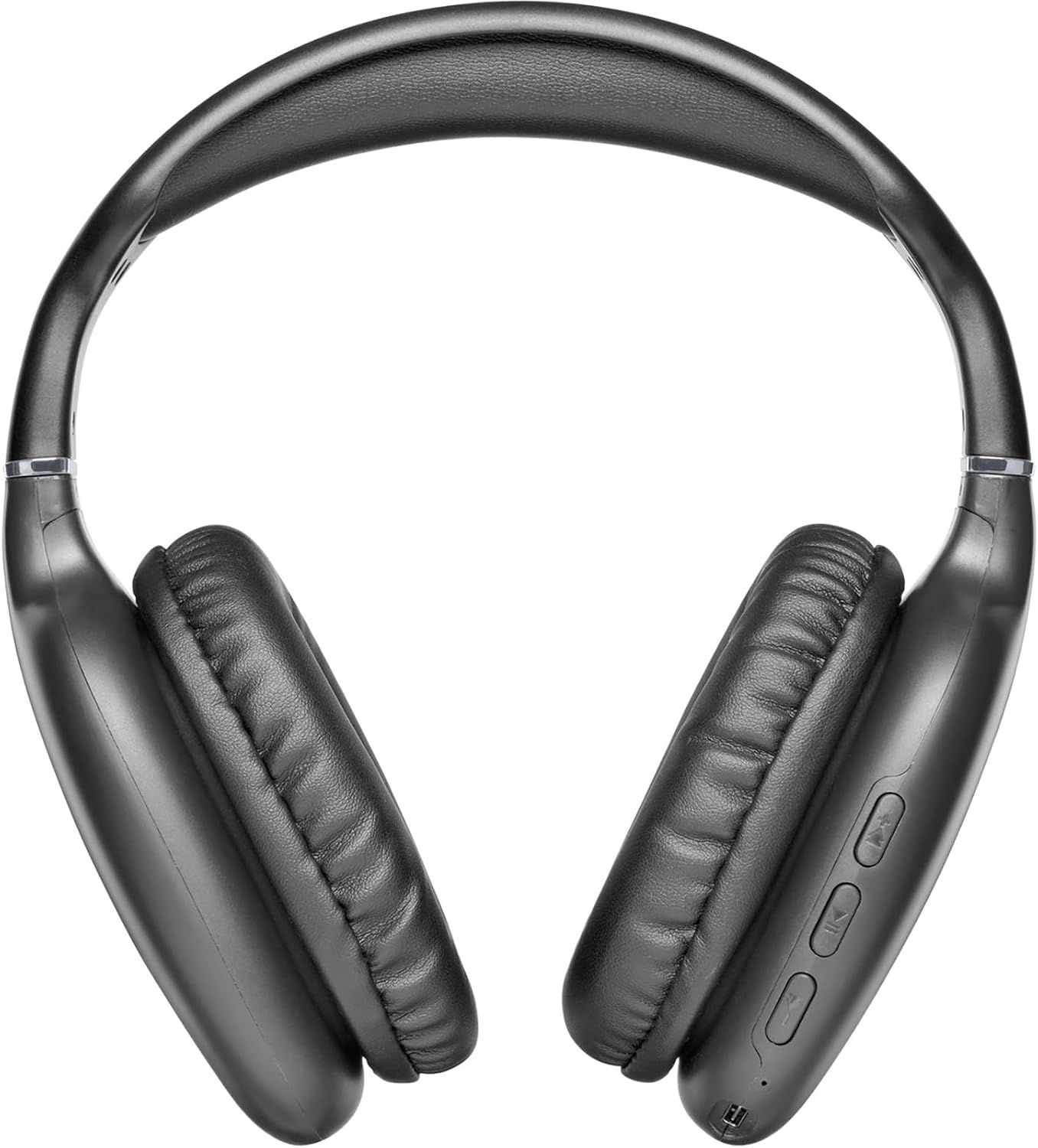 Music Sound Bluetooth Headphones MAXI2 | Headphones on Ear Bluetooth 5.0 - Play Time 22H - Charging 1.5H - Integrated Microphone - Controls on the Gazebo and Adjustable Headband, Red Colour