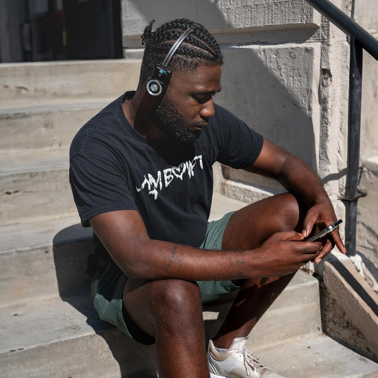 Koss Porta Pro Wireless 2.0 Bluetooth On-Ear Headphones, 20+ Hour Battery, USB-C Charging, Microphone, Analog Audio Pass Through, Retro Style, Black