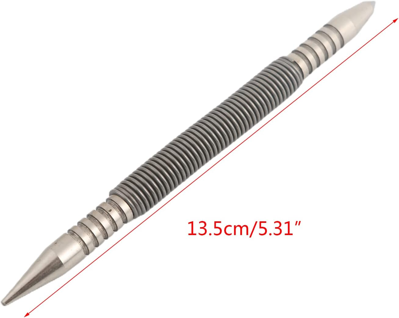 Anti-Slip Comfort Grip Hammerless 1/16" Spring Nail Set Upgraded Spring Nail Punch Set