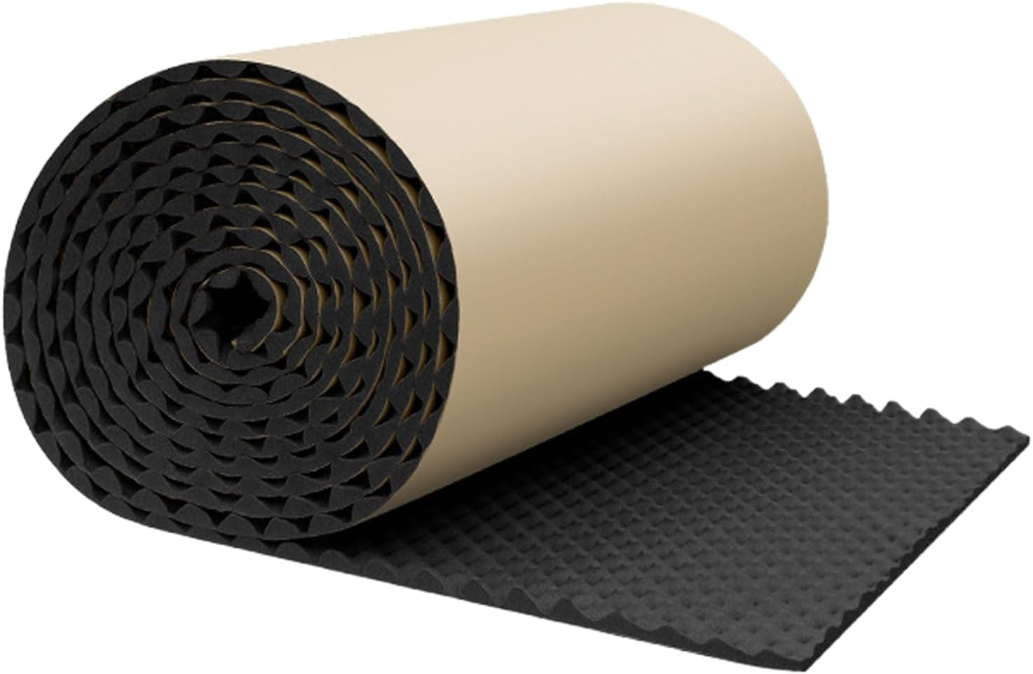 Sound Proofing Panels for Walls, Acoustic Panels Sound Pads, Fire Resistant Acoustic Insulation, Self-Adhesive Sound Barrier, Car Studio Soundproofing Material image number 5