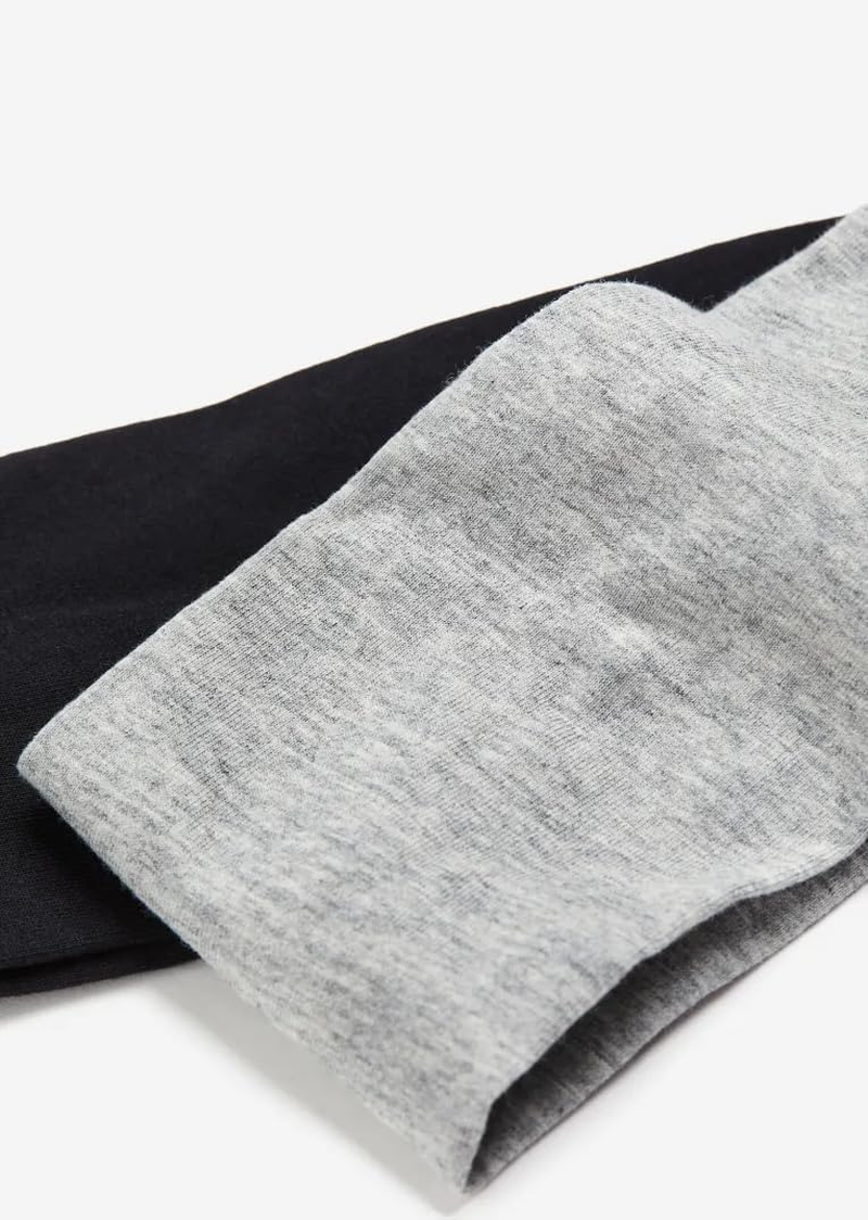 7 Pack Headbands for Women Non Slip Trendy Womens Headbands Elastic Hair Bands for Women Hair Workout Sweat Head Bands Soft Thick Cotton Cloth Headband for Yoga Running Sport image number 3