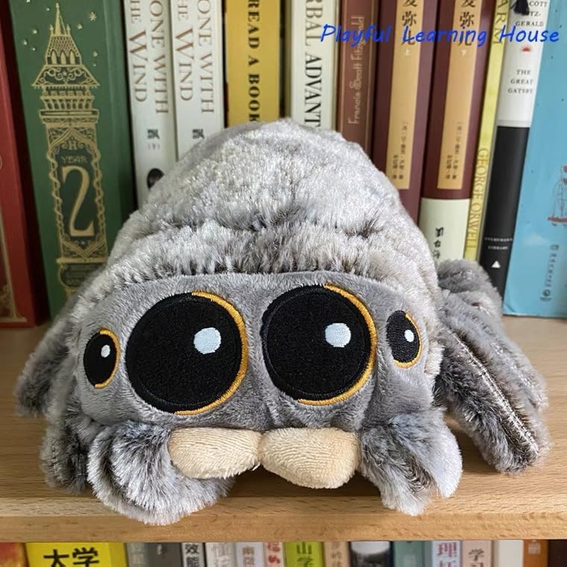 A New Soft and Cute Spider Plush Toy for Young Boys and Girls as A, Room Decoration image number 2