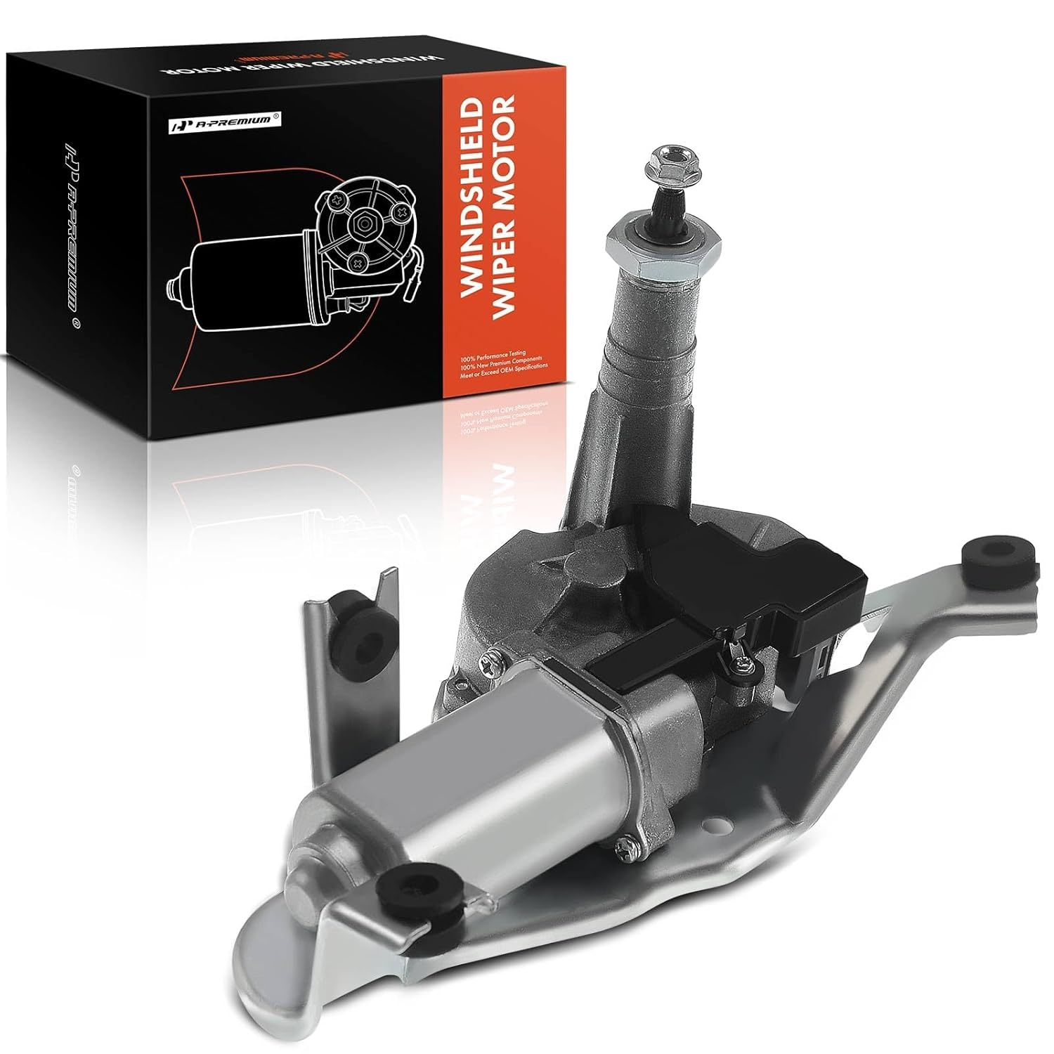 A-Premium Rear Windshield Wiper Motor Compatible with Honda CR-V CRV 2007 2008 2009 2010 2011, 2.4L, Sport Utility, 3-Pin, Replace # 76710-SWA-003, 76710SWA003 image number 4