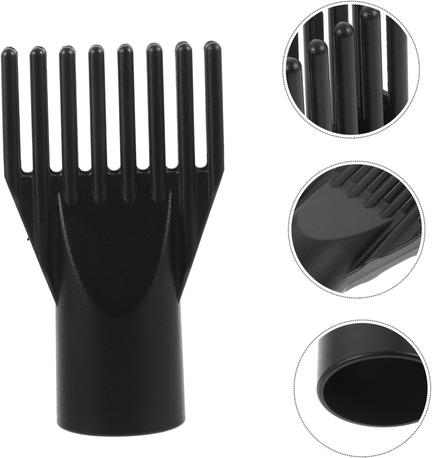 Vaguelly Portable Hair Dryer Blowout Brush Abs Nozzle Replacement for Dog Grooming image number 1