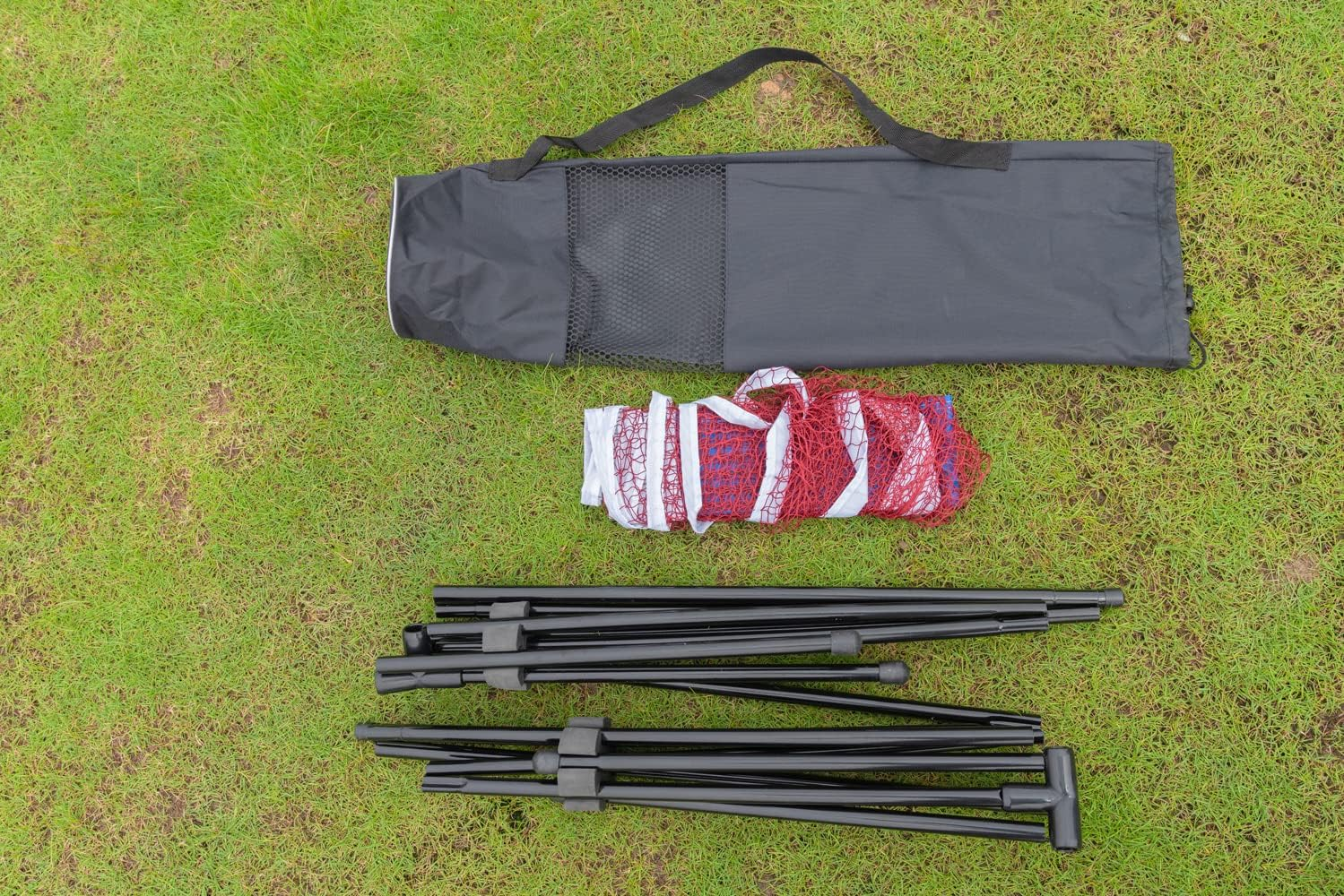 Portable Badminton Set Height Adjustable Badminton Net Indoor/Outdoor Sport Tennis Volleyball with Stand/Frame and Carrying Bag, Accessories: Professional Series image number 4