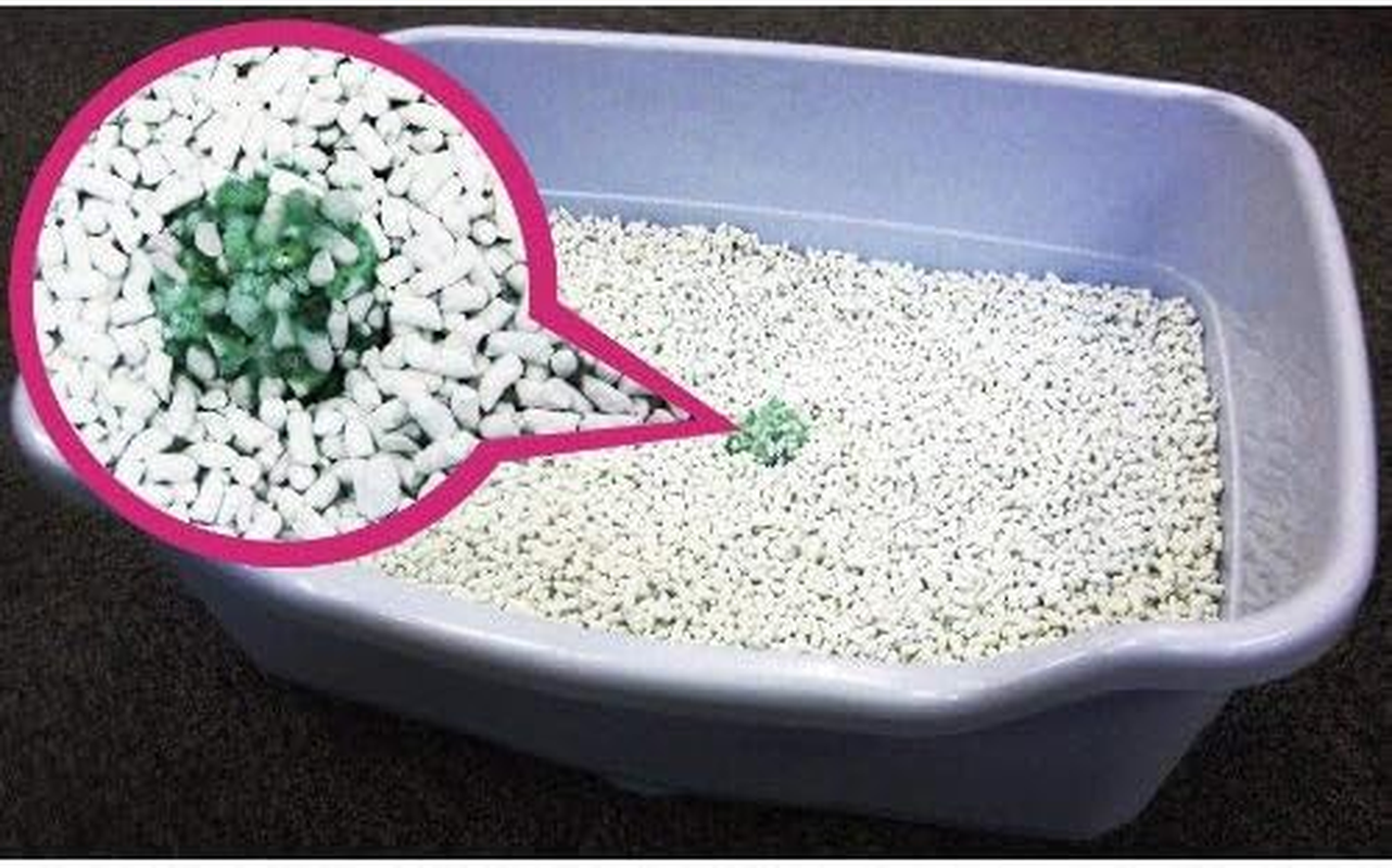 Shin-Tohoku Chemical Industries Cat Litter, Paper Green Cypress Scent, 1.2 Gal (6.5 L) X 6 Packs (Sold by Case) image number 5