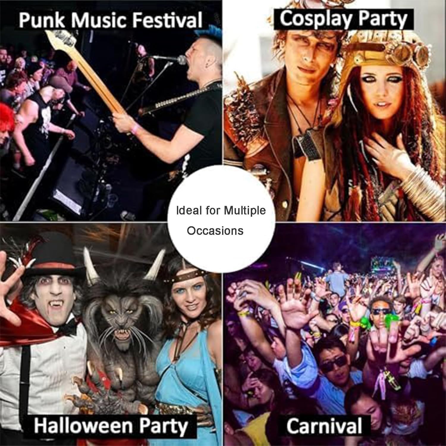 Masquerade Mask for Women, Girl'S Sexy Lace Venetian Style Eye Masks for Cosplay Mardi Gras Halloween Party Costume Ball - (2 Masks + Choker) image number 4