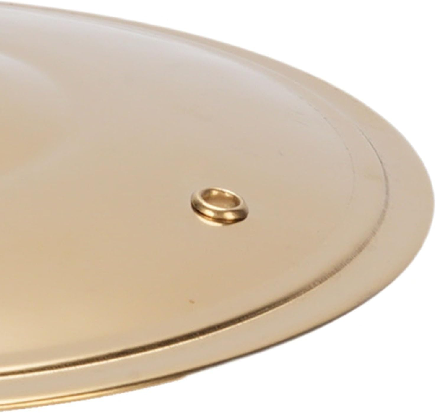 Zopsc Car Drum Cymbal for Air Vent, Car Crash Cymbal Air Vent Mini Drum, Crisp Metallic Sound, with Stand, Fun Practical Accessories (Gold) image number 5