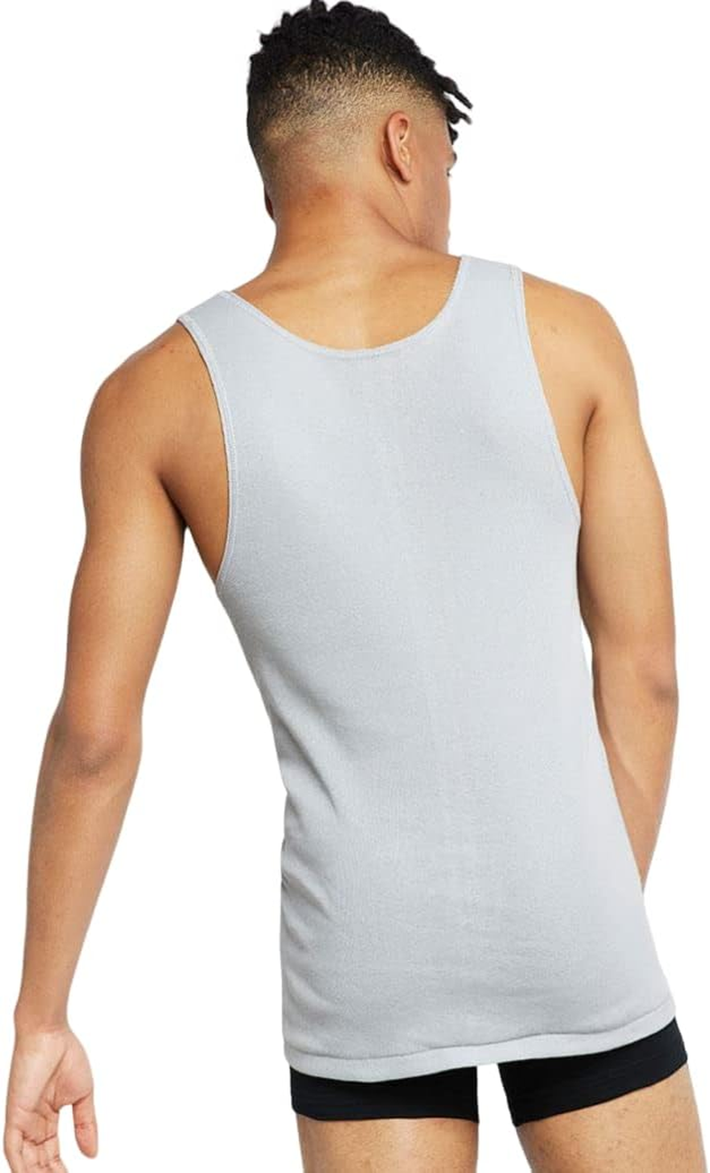 Bonds X-Temp Grey Mens Chesty Cotton Plain Singlet Vest Tank Top image number 2