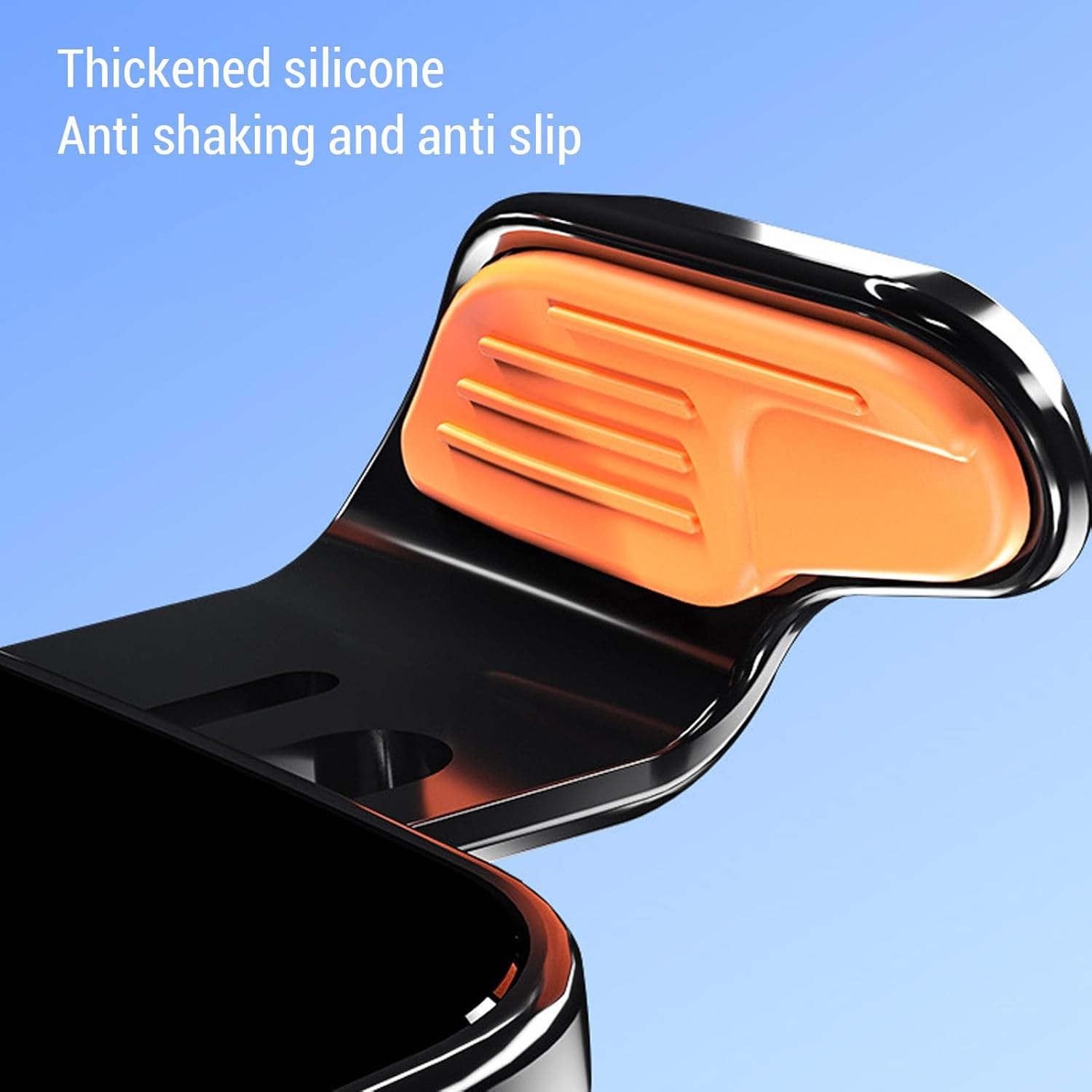 Wireless Car Charger, 15W Fast Charging, Adjustable Phone Holder Mount, One Touch Release a Lock, Cell Phone Holder for Car Windshield Dashboard Air Vent image number 5